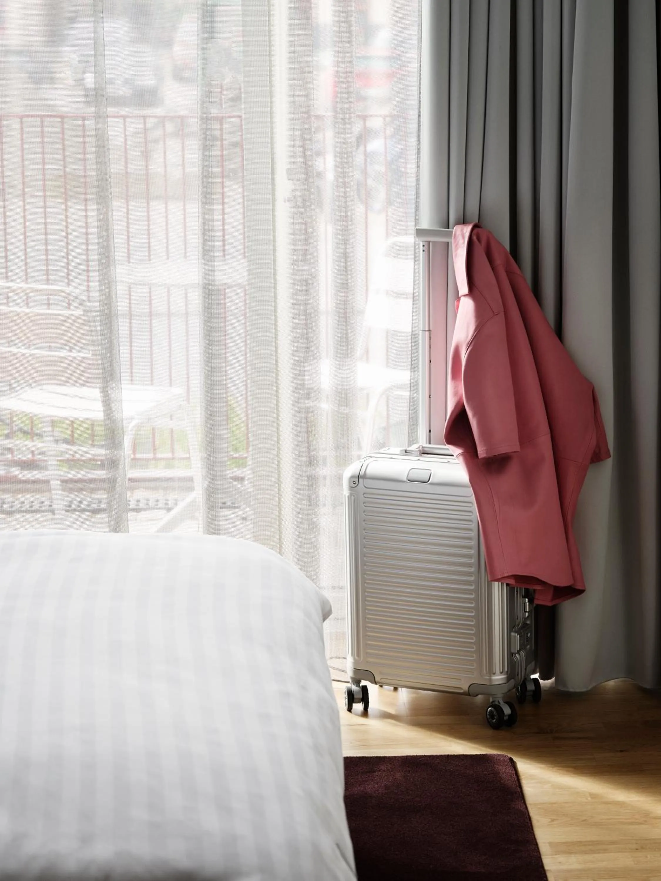 Bed in Mekano Apartment Hotel