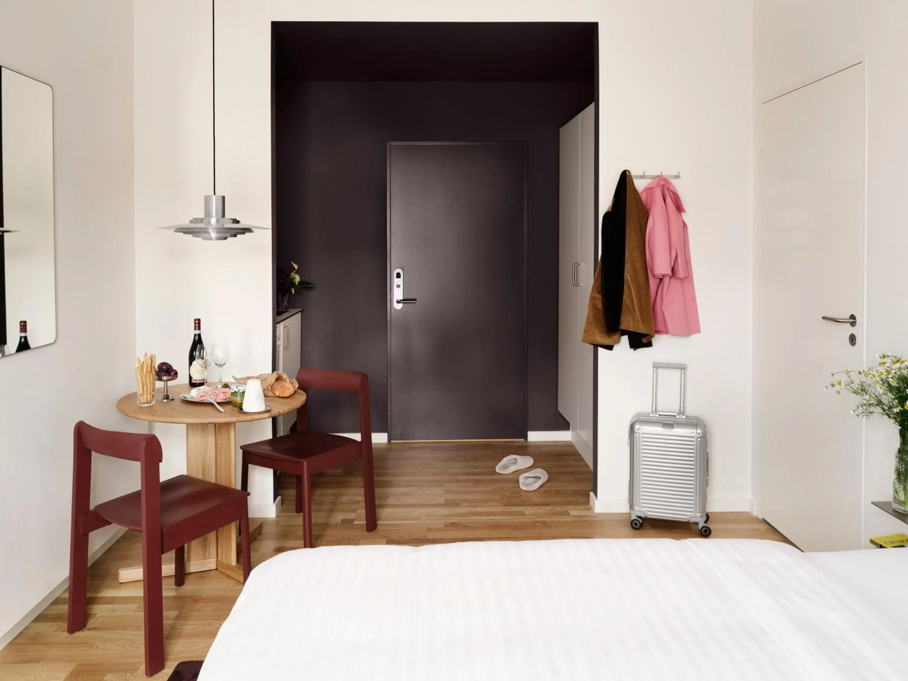 Bed in Mekano Apartment Hotel