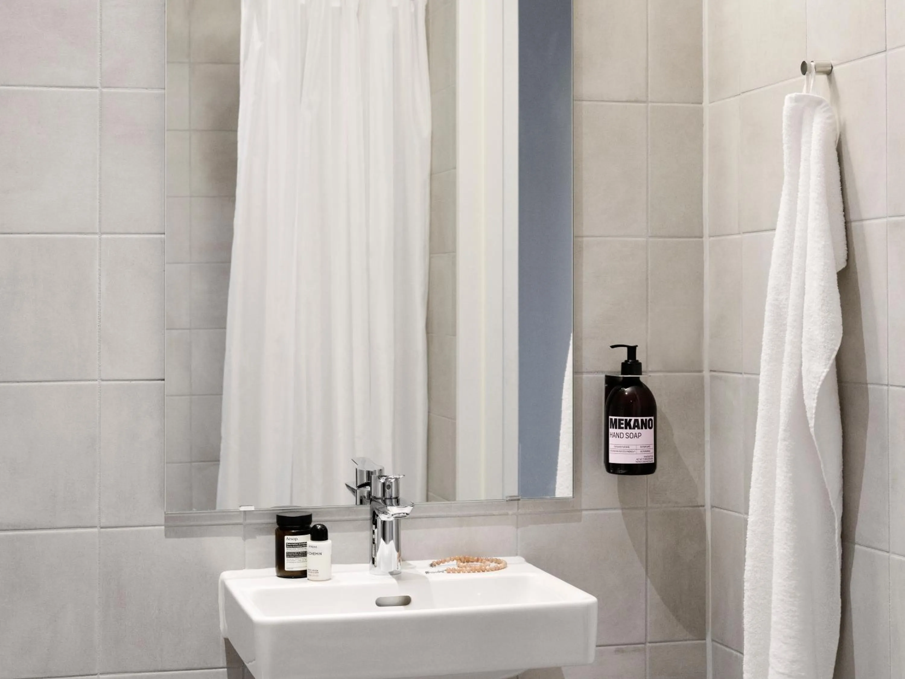 Bathroom in Mekano Apartment Hotel