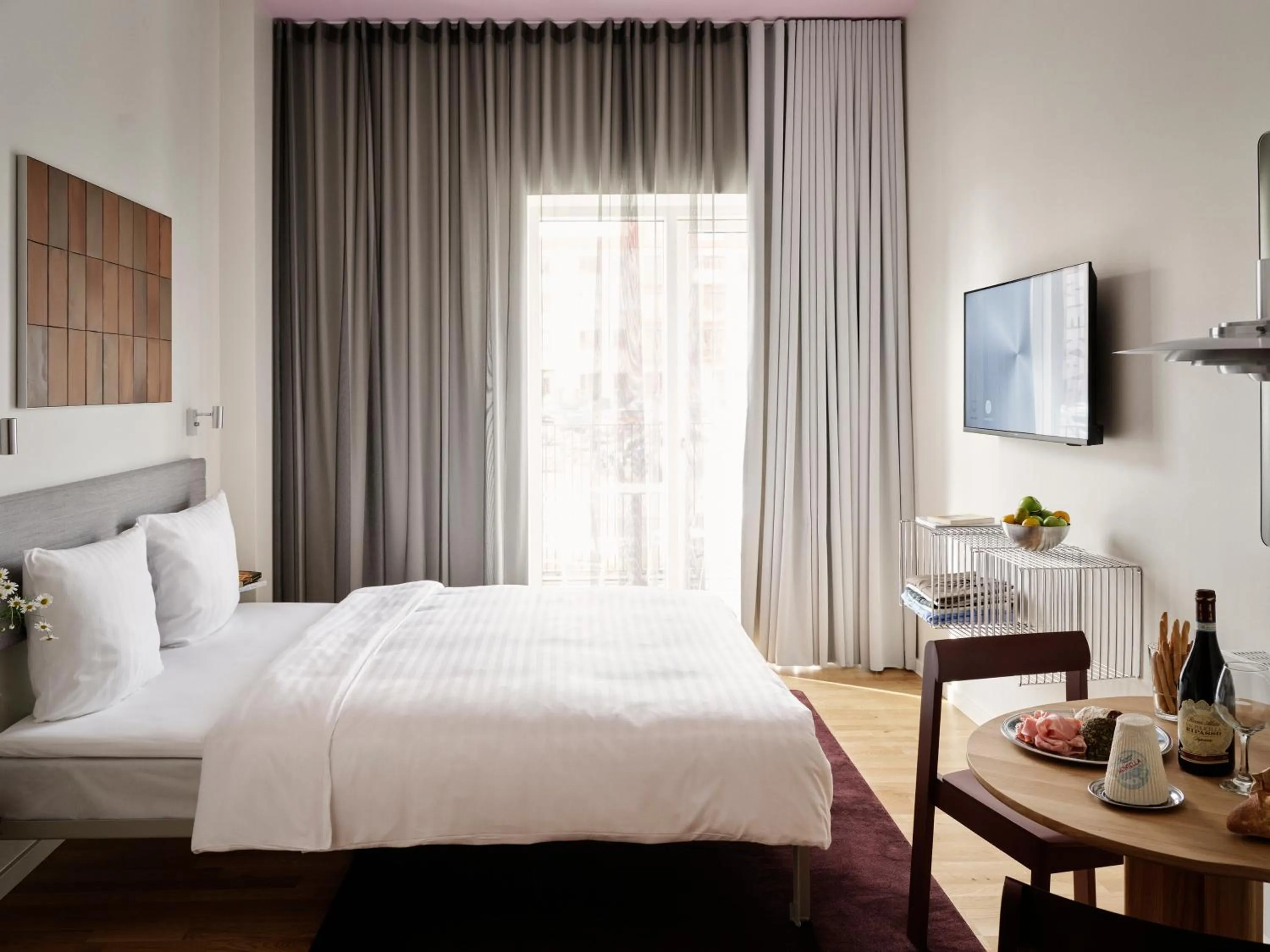 Bed in Mekano Apartment Hotel