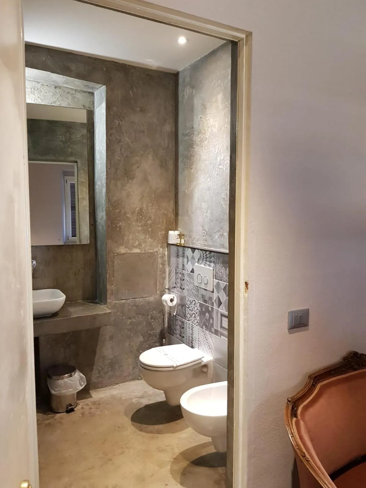 Bathroom in Affittacamere Joss