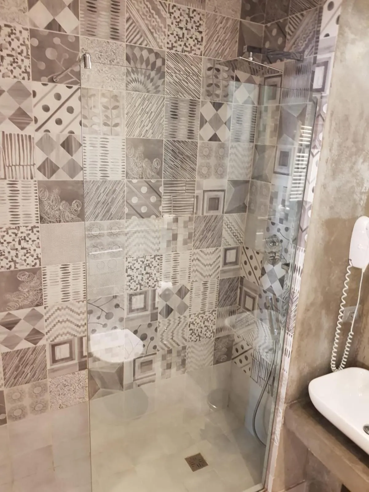 Bathroom in Affittacamere Joss