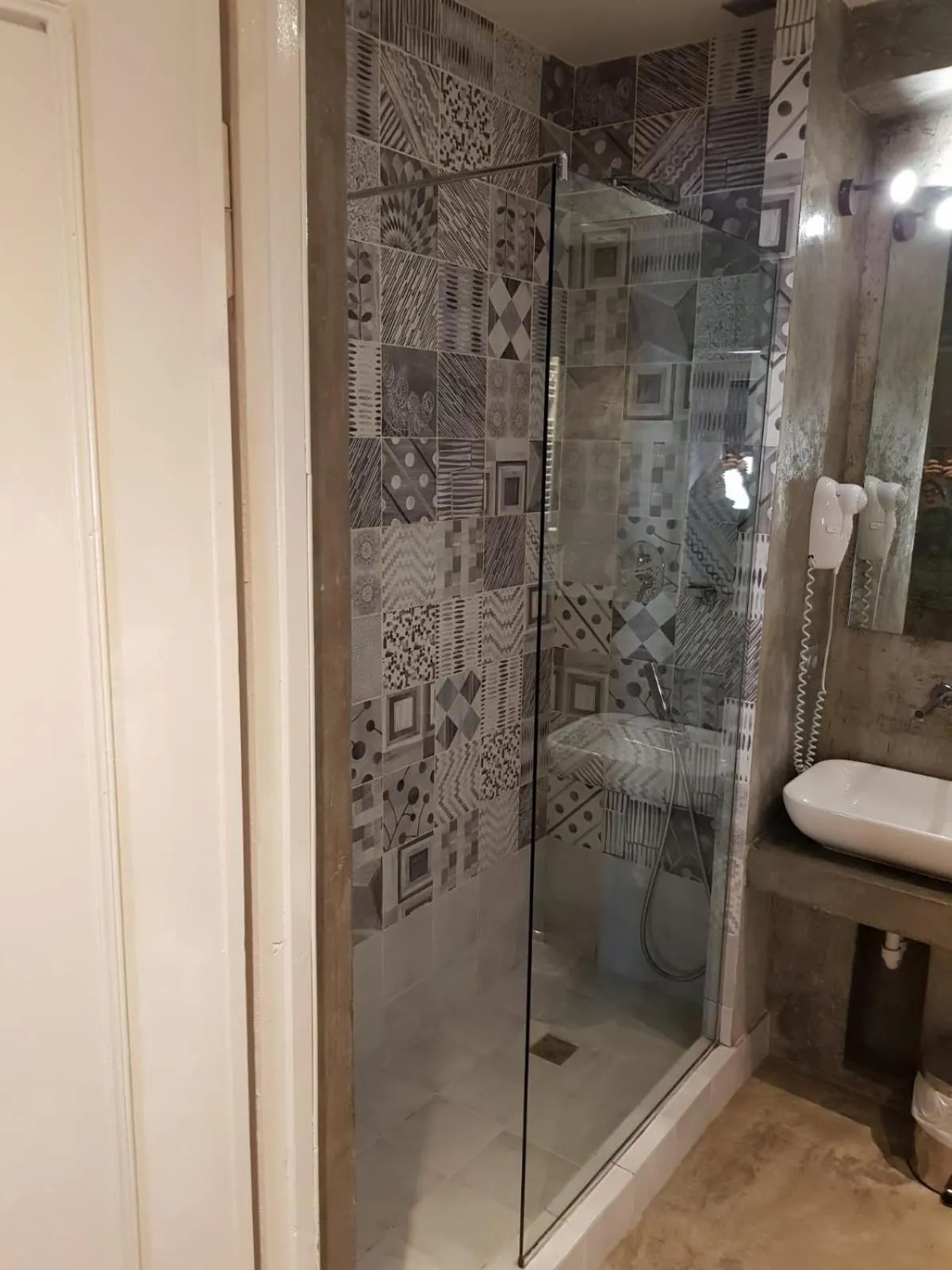 Bathroom in Affittacamere Joss