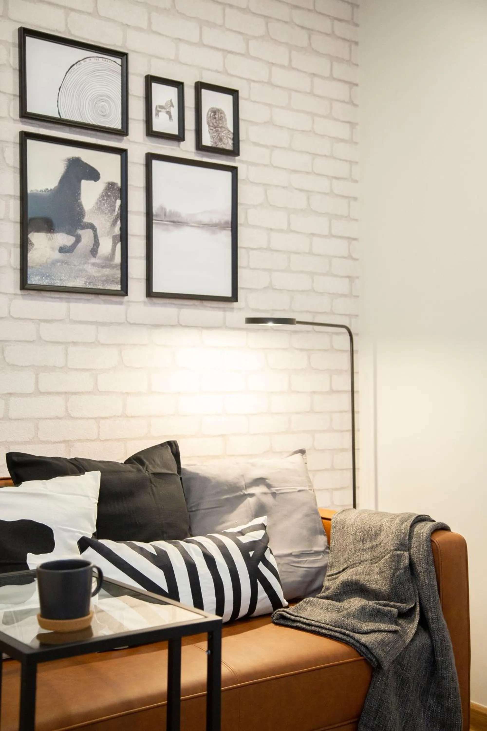 Living room in Parrish Serviced Apartment