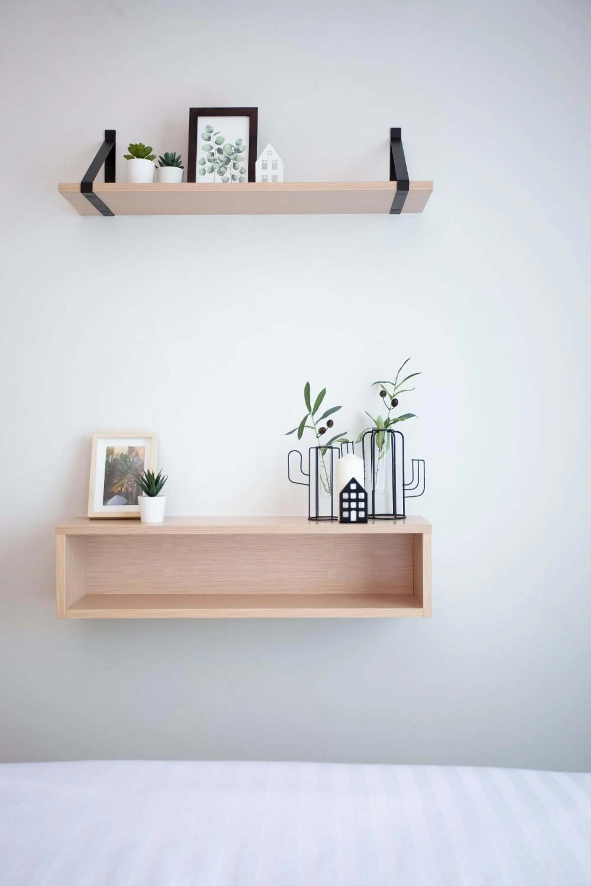 Decorative detail, Bed in Parrish Serviced Apartment