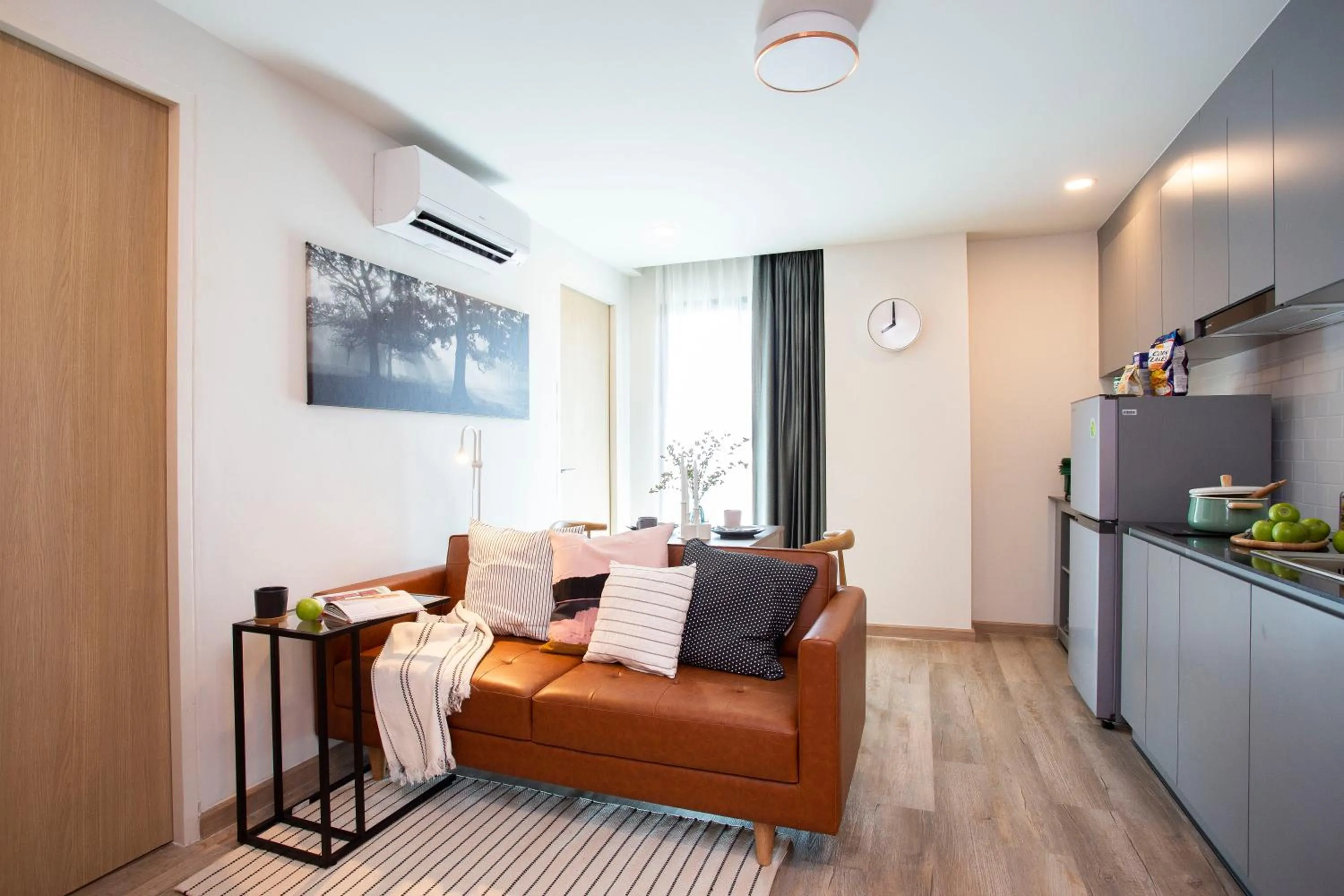 Living room in Parrish Serviced Apartment