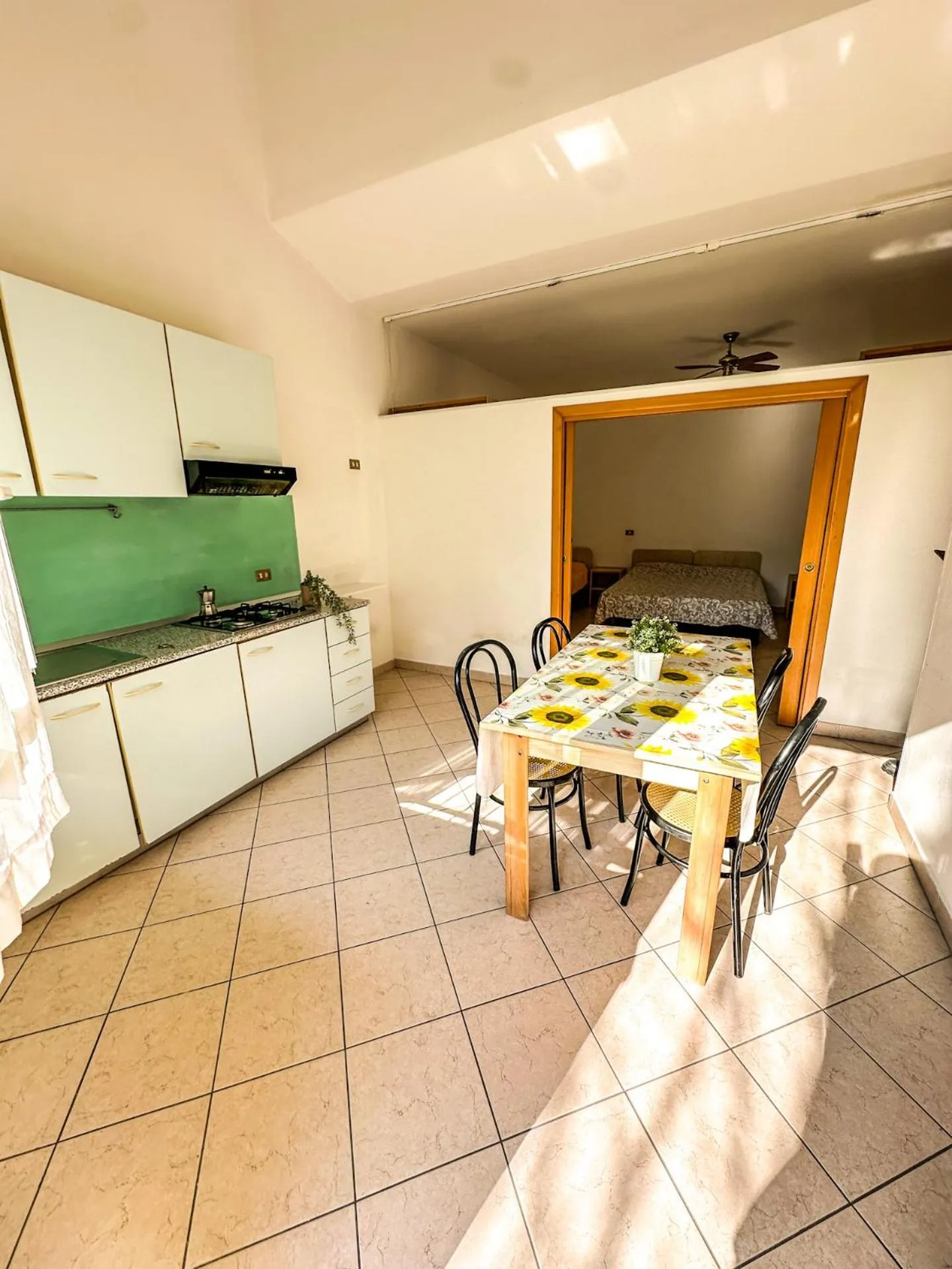 Kitchen or kitchenette in Hotel & Residence Parador