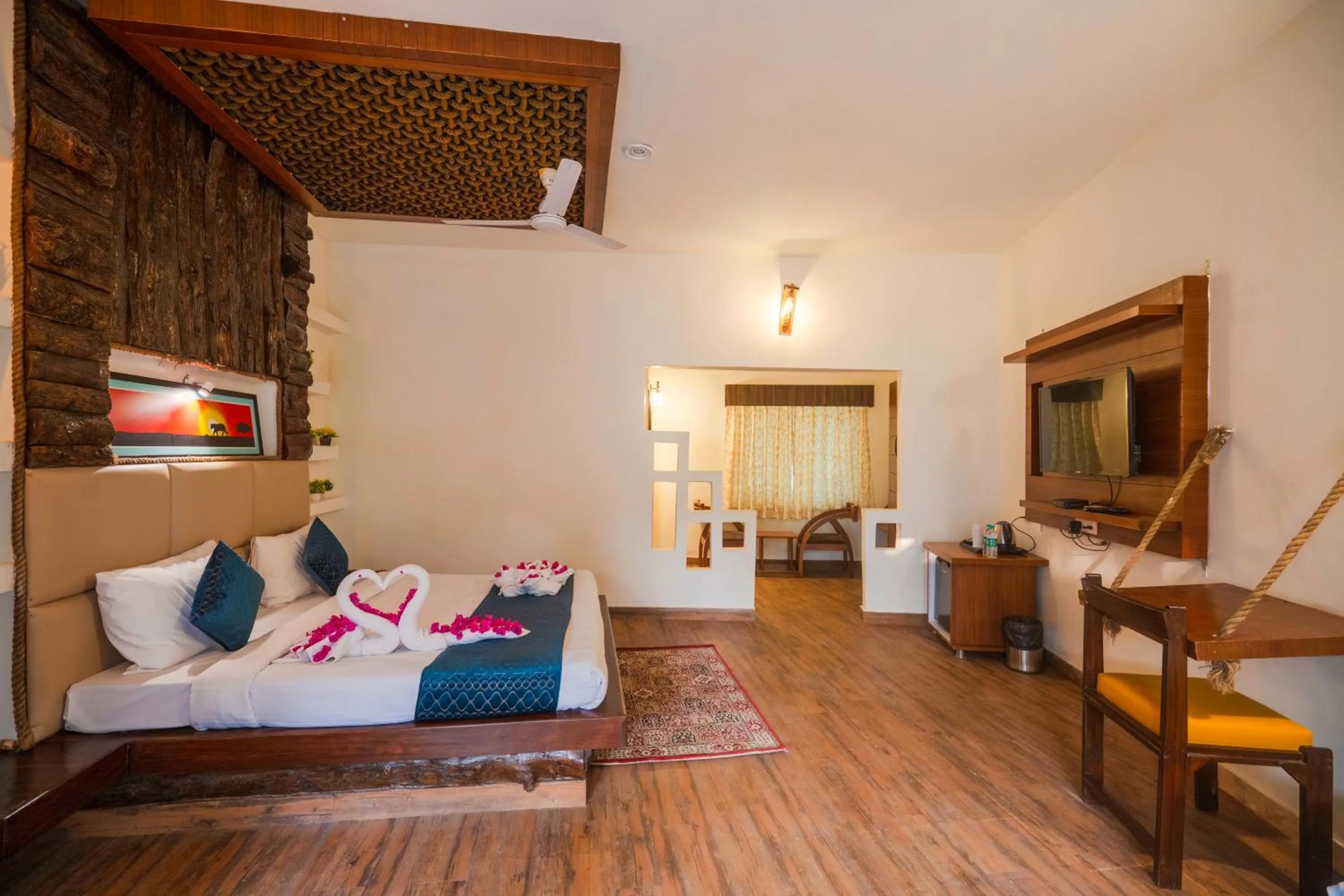 Bed in La Perle River Resort By Excel Hotels & Resorts