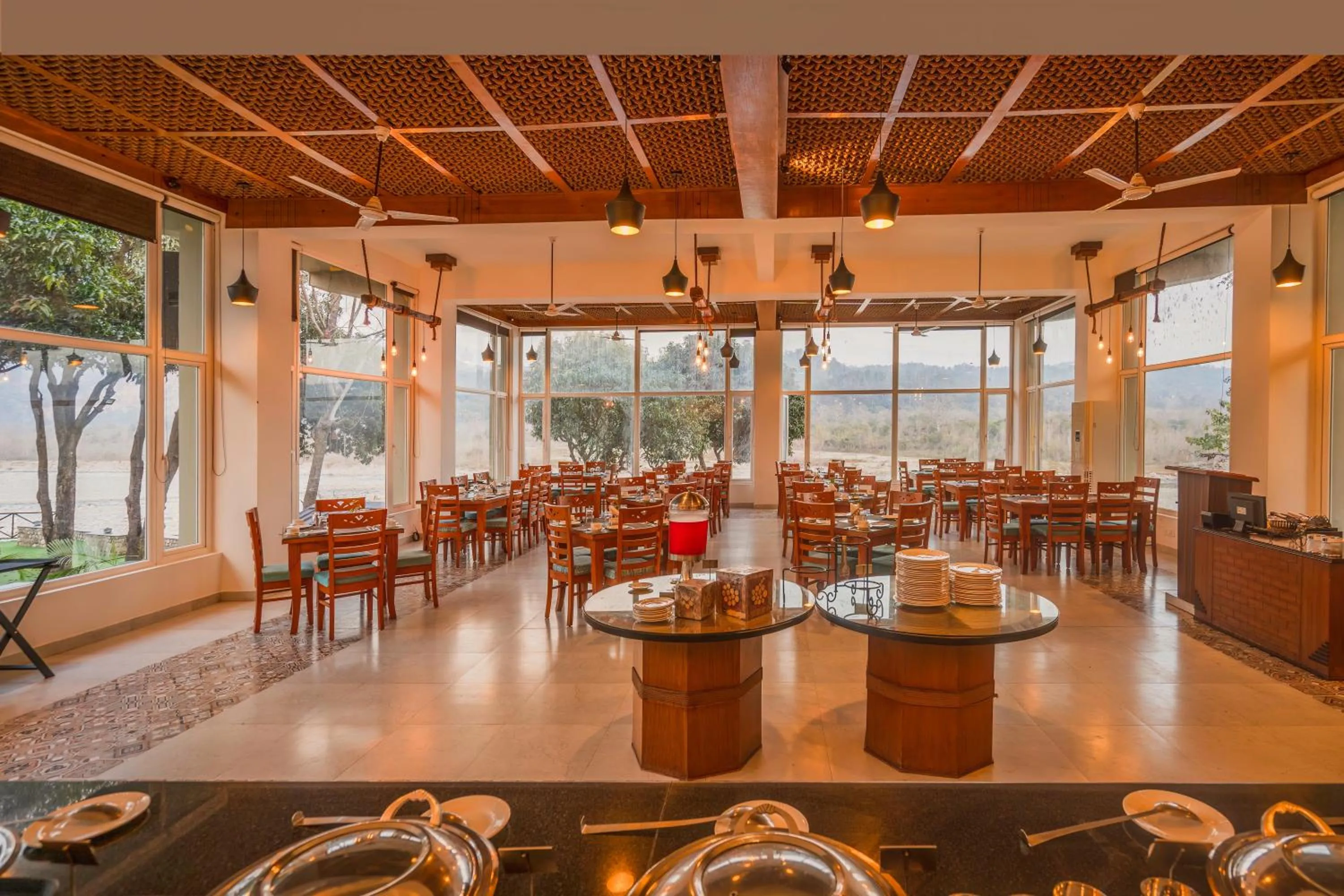 Restaurant/places to eat in La Perle River Resort By Excel Hotels & Resorts