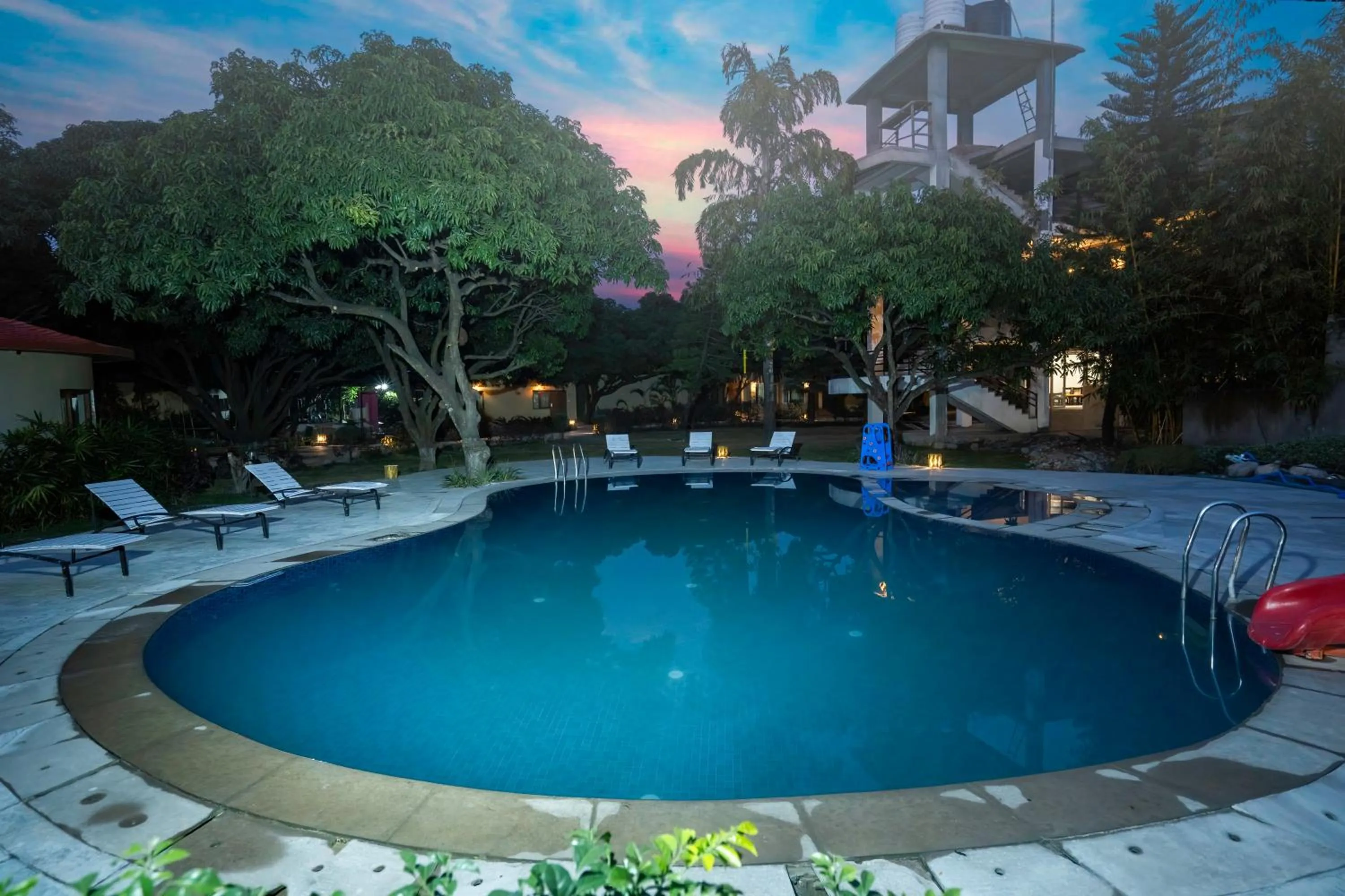 Swimming pool in La Perle River Resort By Excel Hotels & Resorts