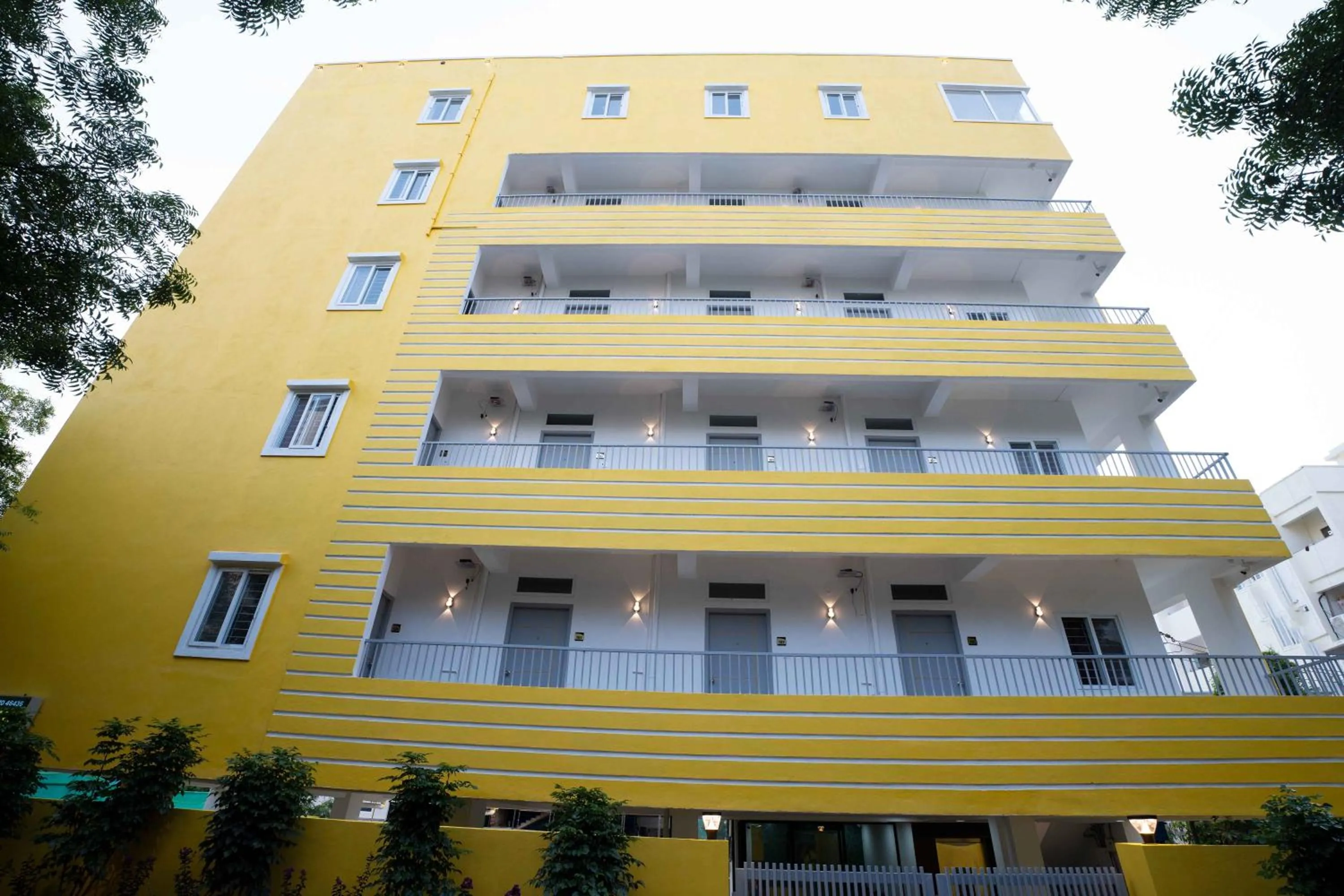 Property building in Yellow Bells Studios And Suites