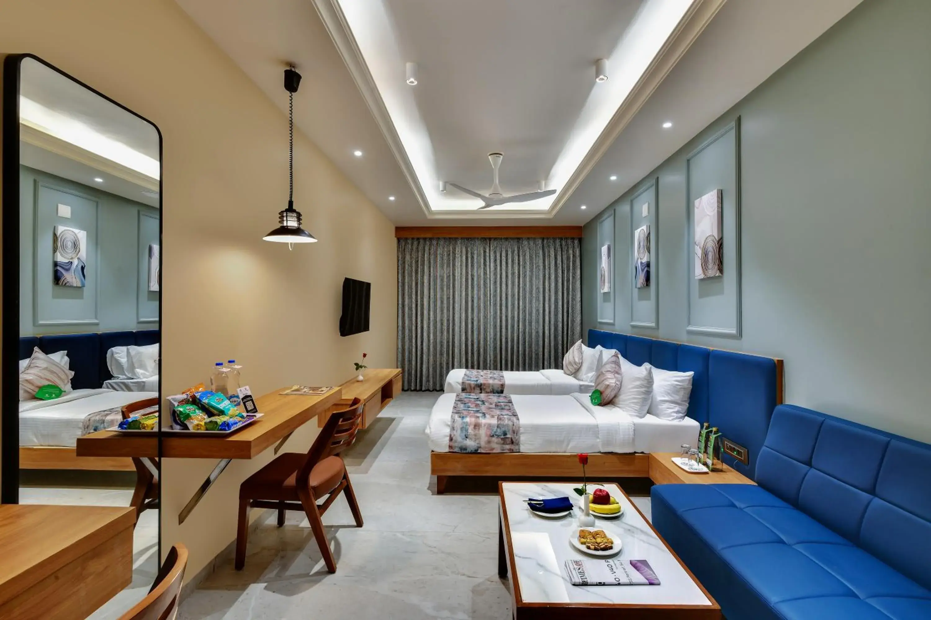 Twin Room in Click Hotel Royal Pearl, Galenda, Dahej Twin Room in Click Hotel Royal Pearl, Galenda, Dahej