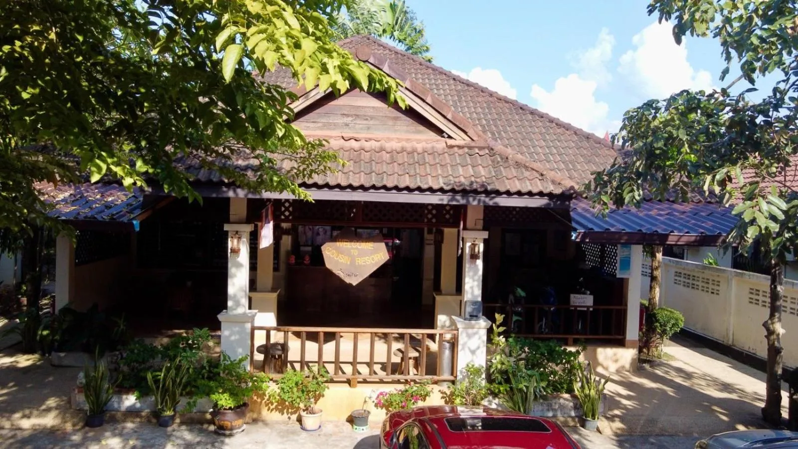 Property building in Cousin Resort