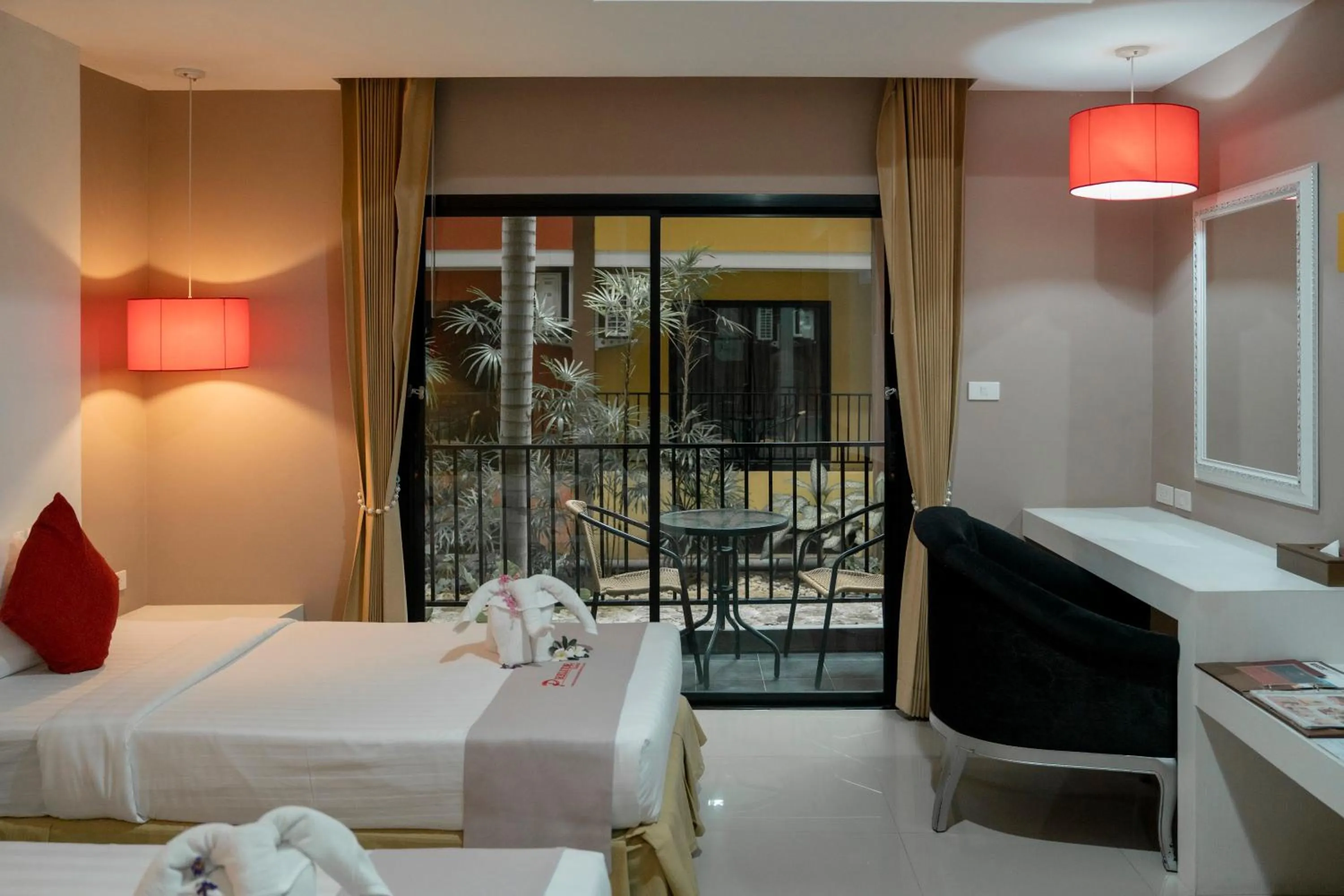 Bed in Prelude Hotel