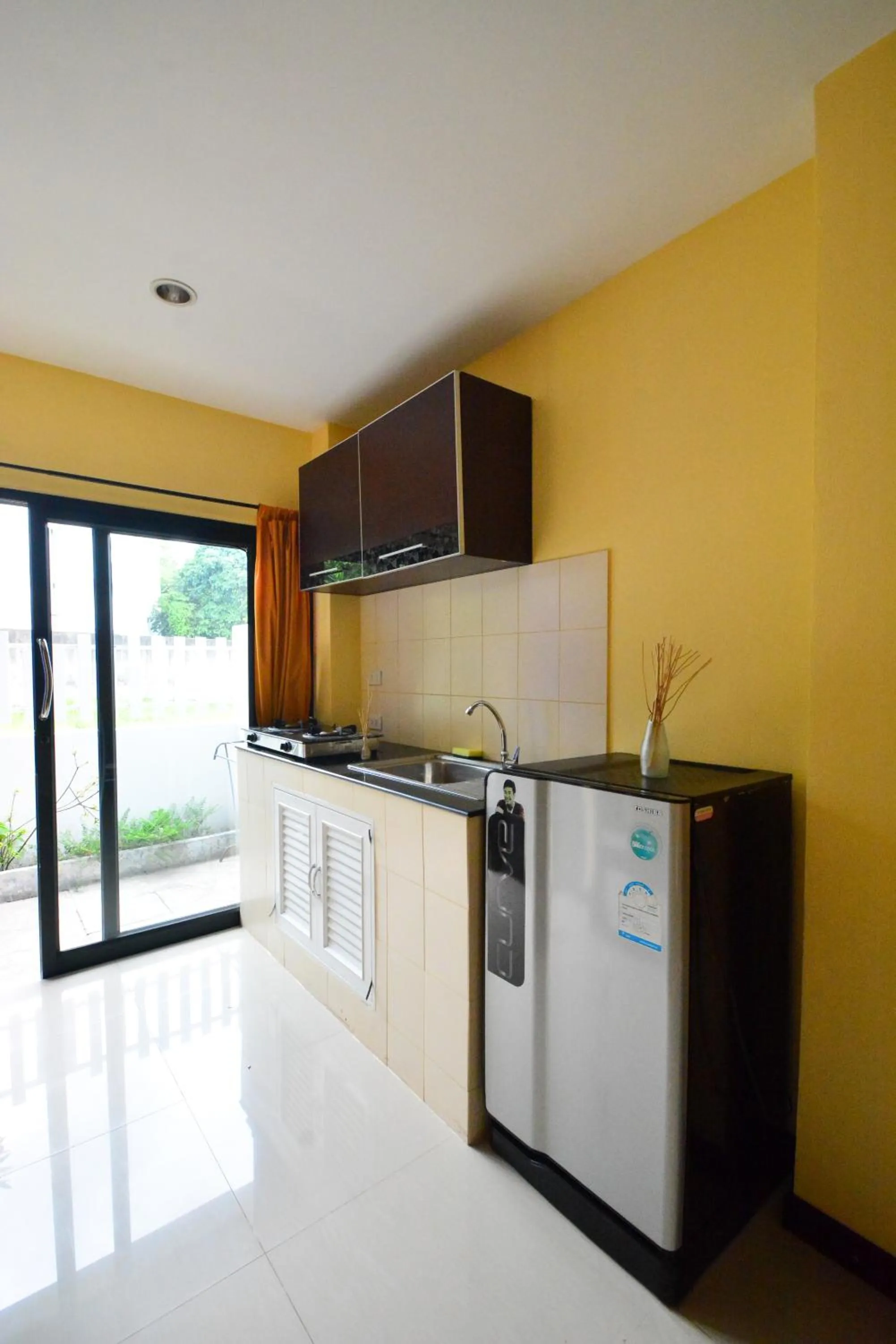 Kitchen or kitchenette in Gecko Hotel