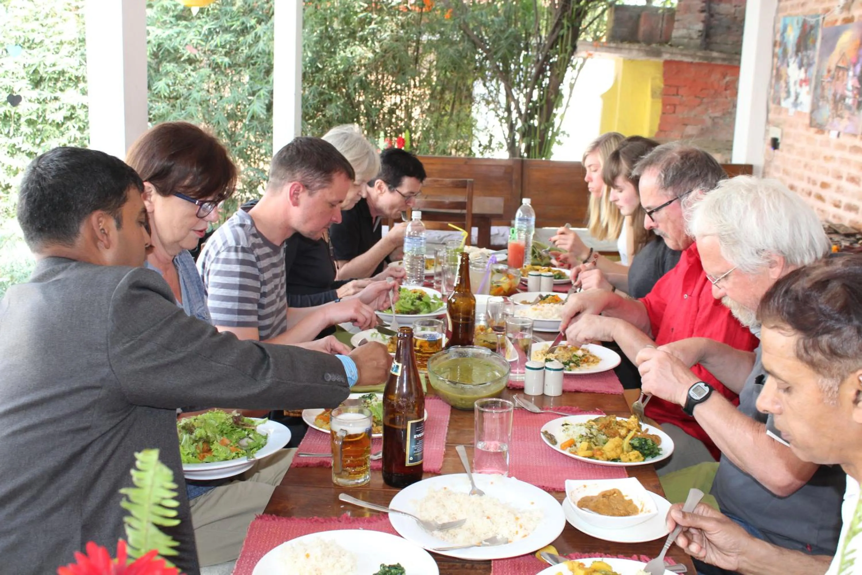 People in Cocina Mitho Chha BNB