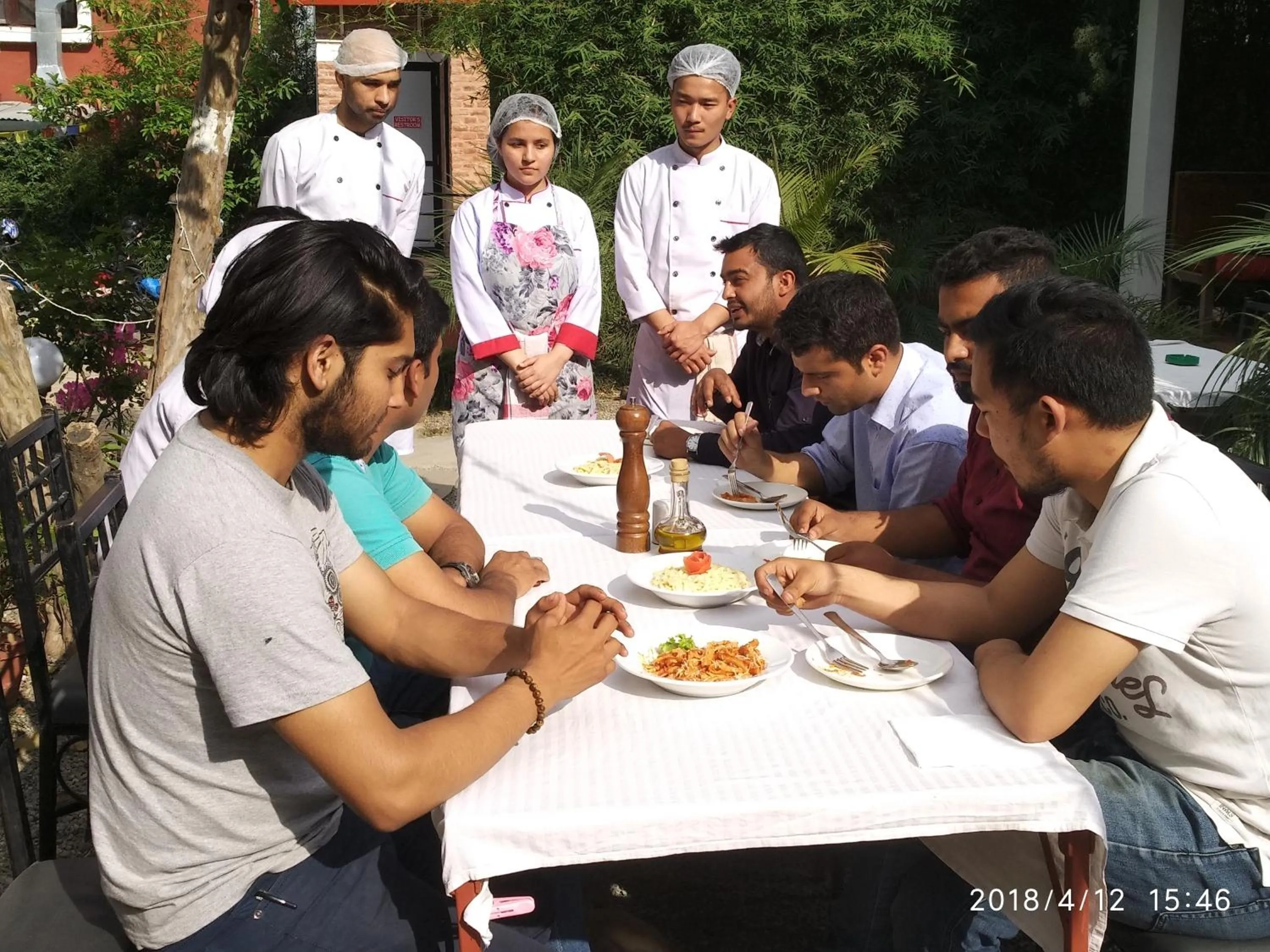 People in Cocina Mitho Chha BNB