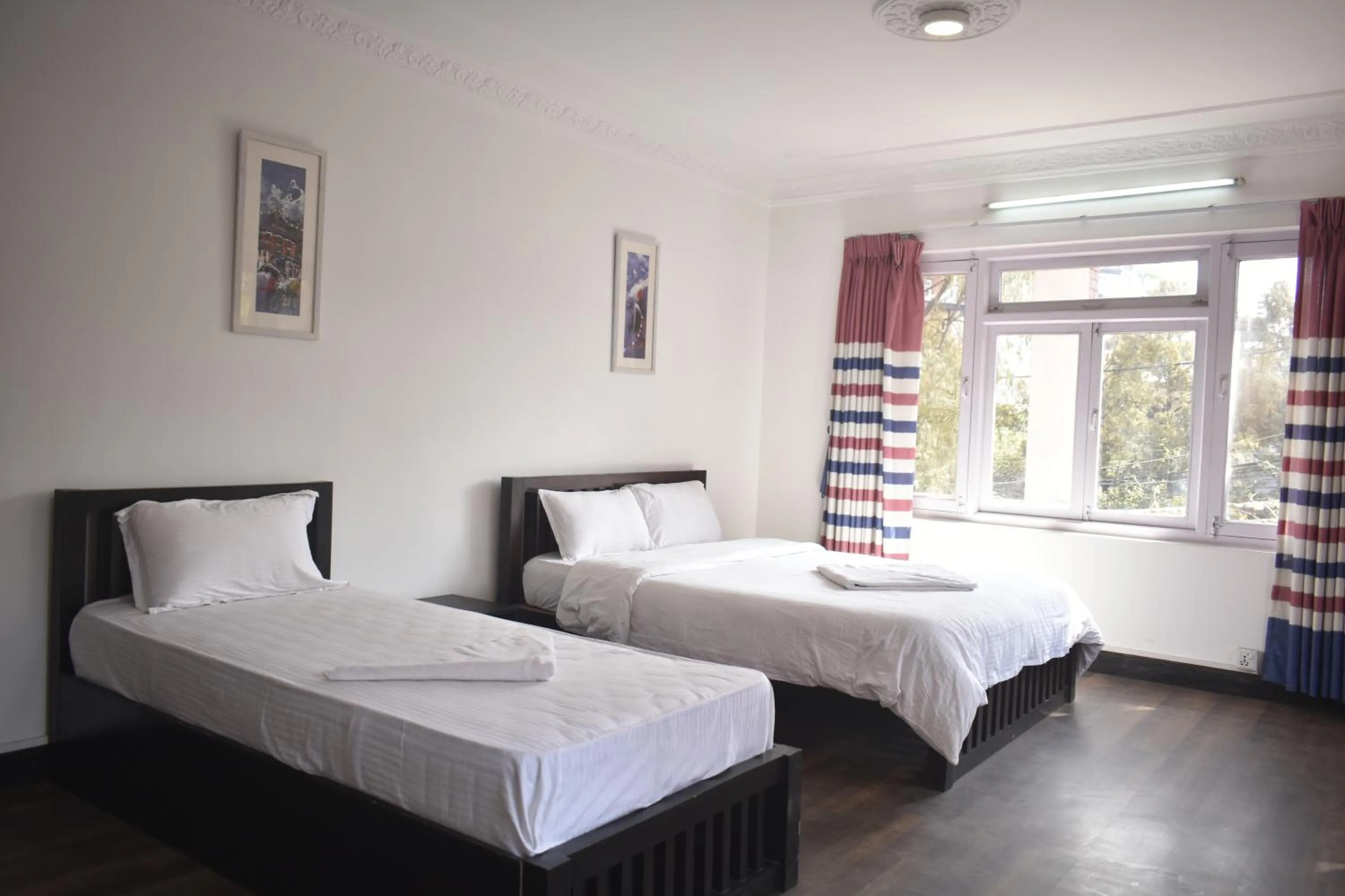 Bed in Cocina Mitho Chha BNB