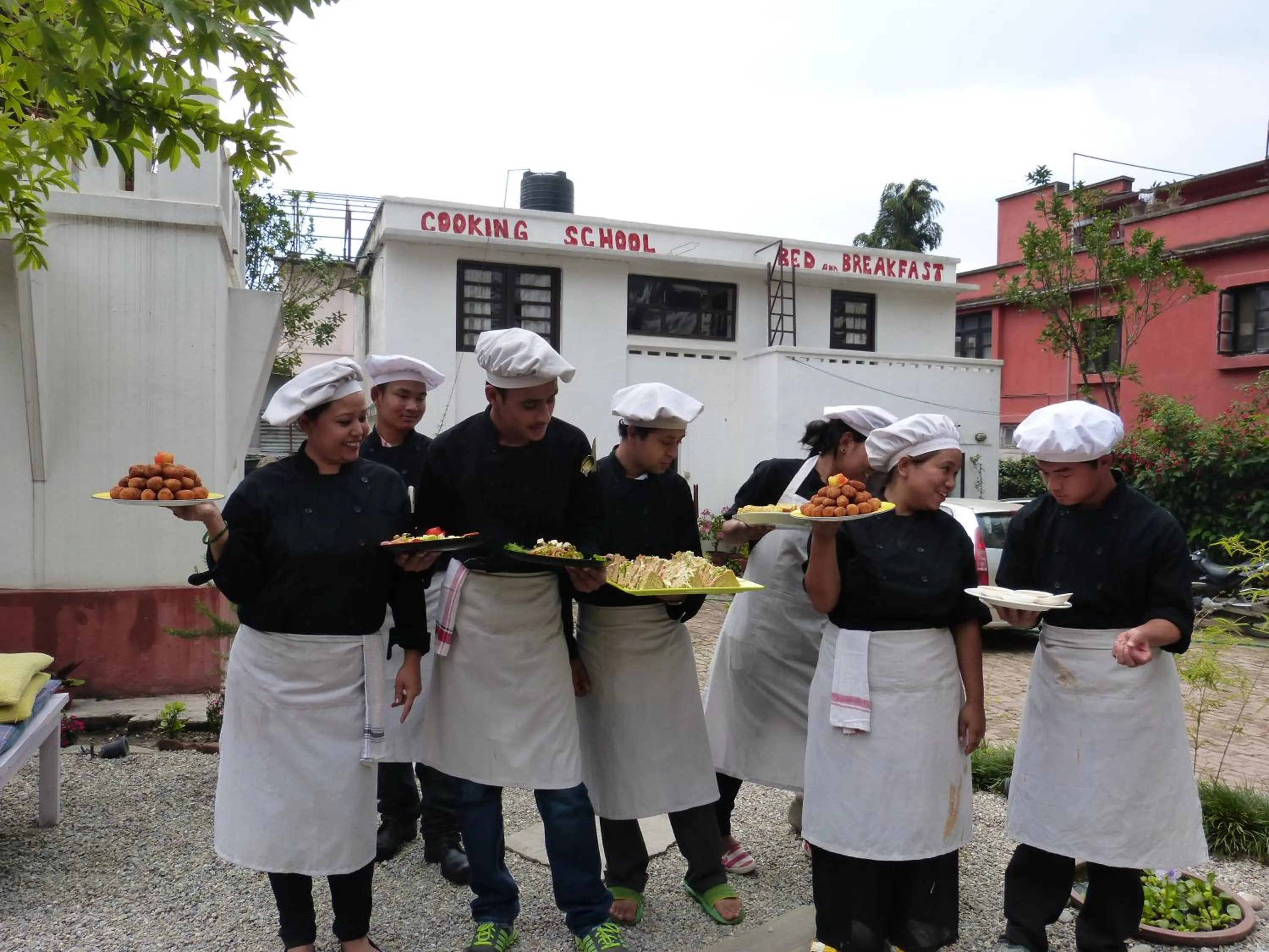 People in Cocina Mitho Chha BNB