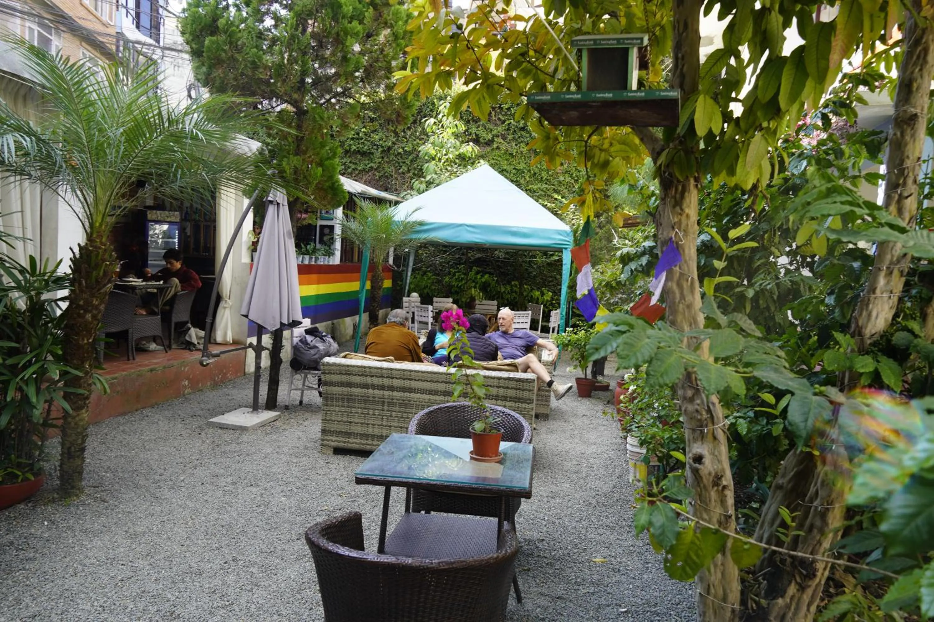 Patio in Cocina Mitho Chha BNB