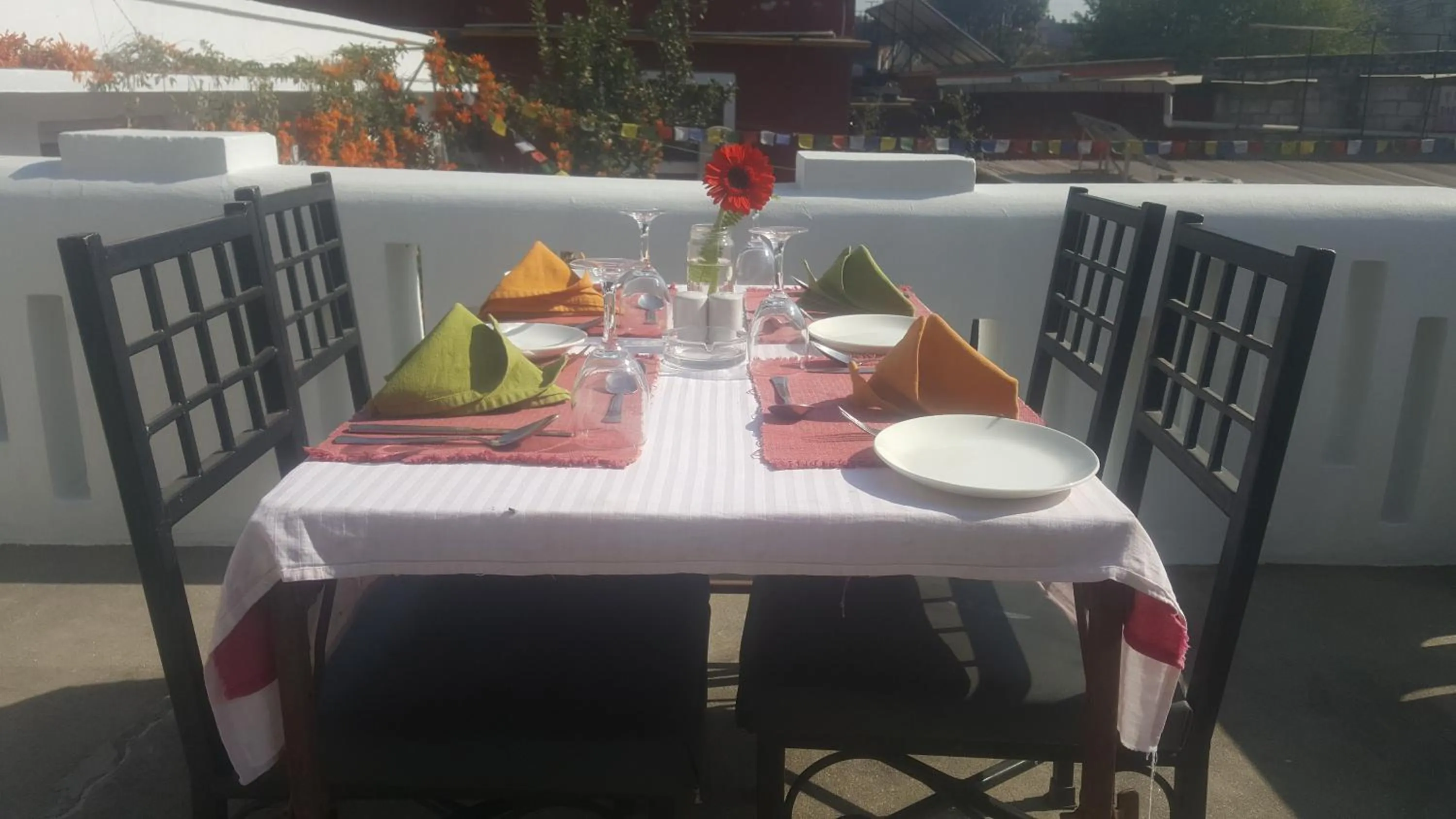 Balcony/Terrace in Cocina Mitho Chha BNB