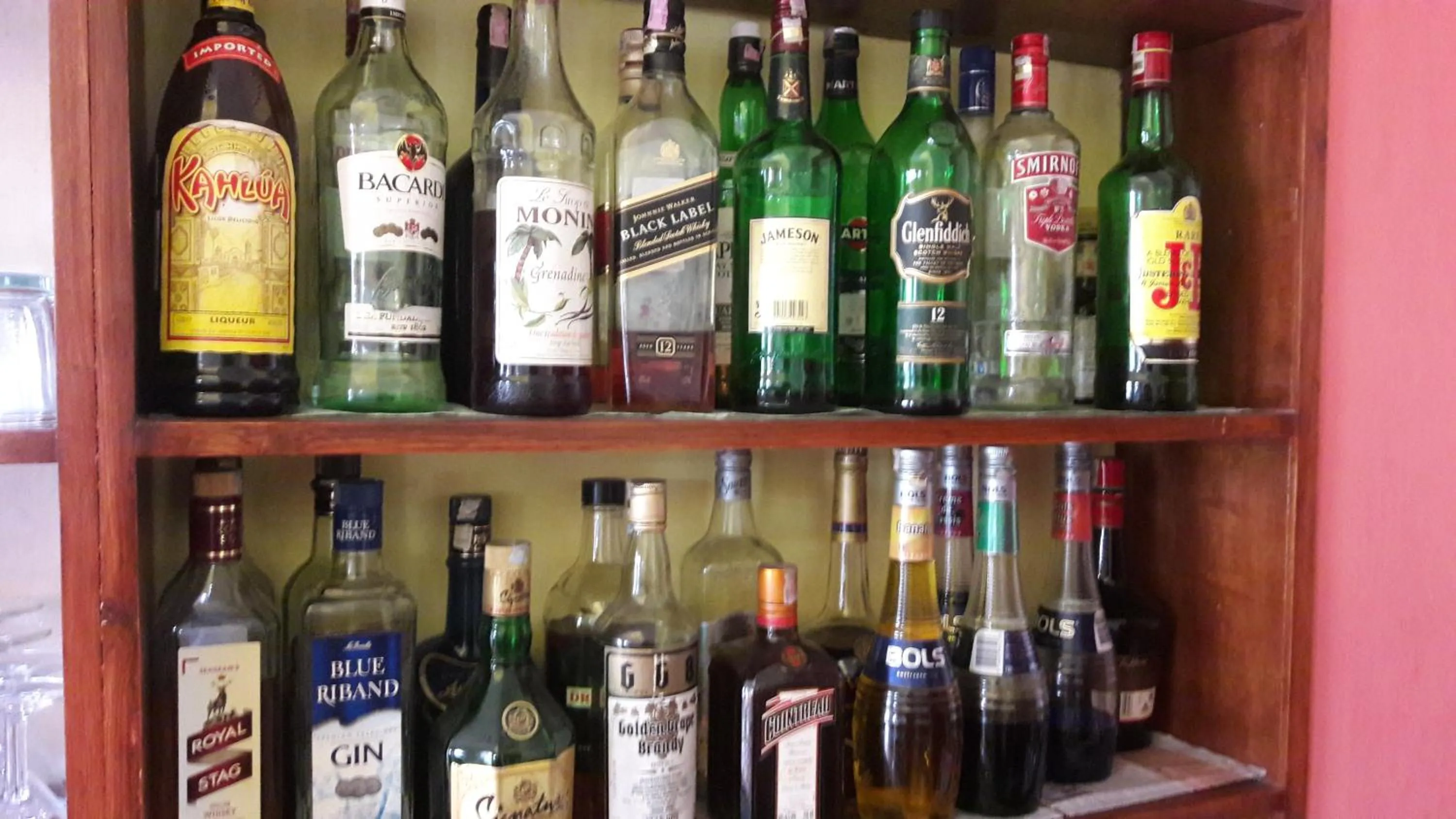 Alcoholic drinks in Cocina Mitho Chha BNB