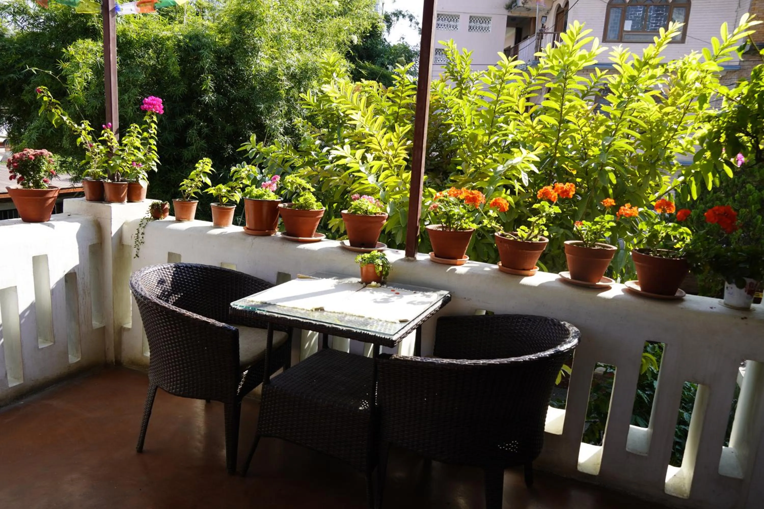 Balcony/Terrace in Cocina Mitho Chha BNB