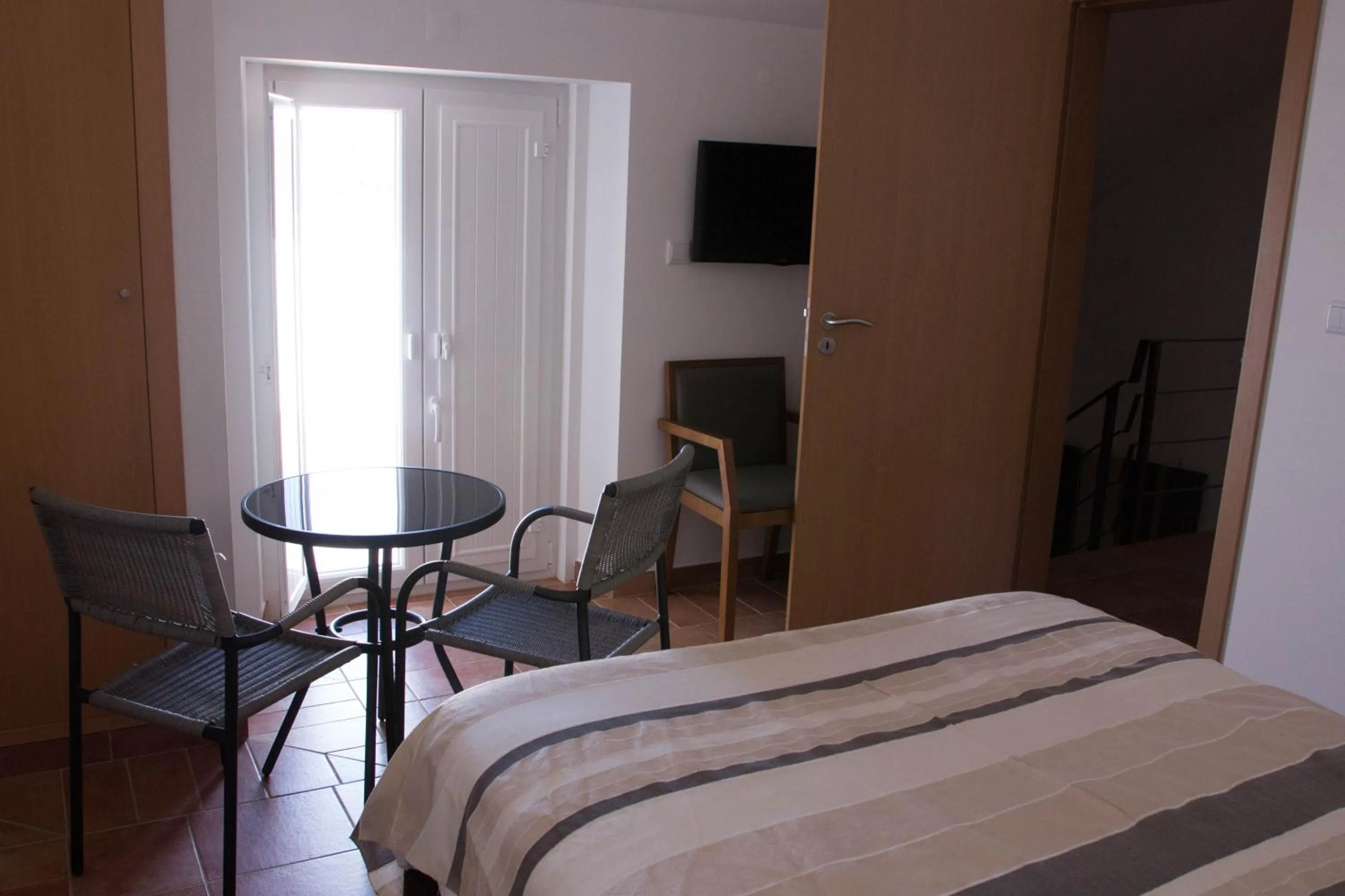 Balcony/Terrace, Bed in Casas da Moagem