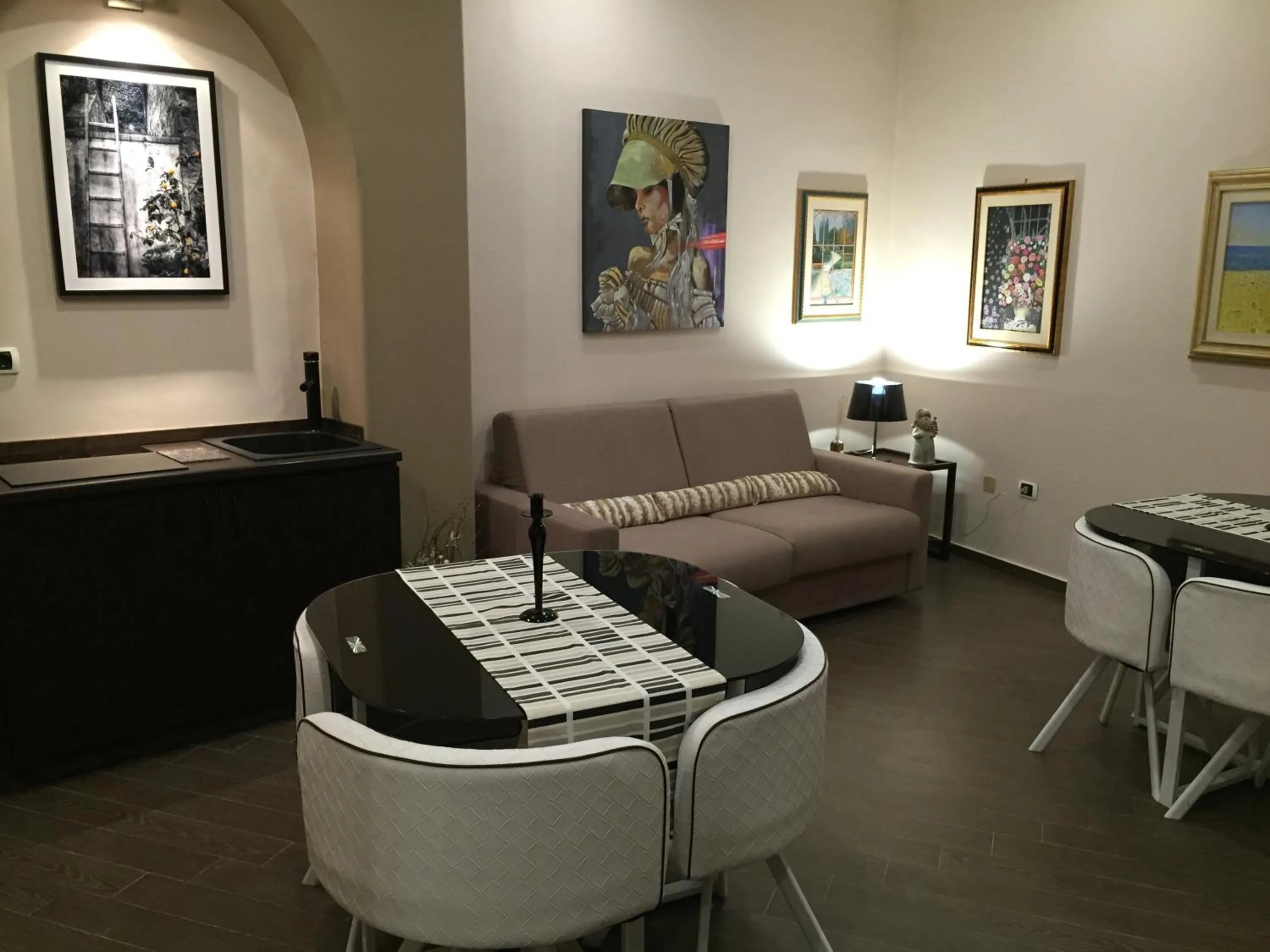 Kitchen or kitchenette in B&B Civico Cinque