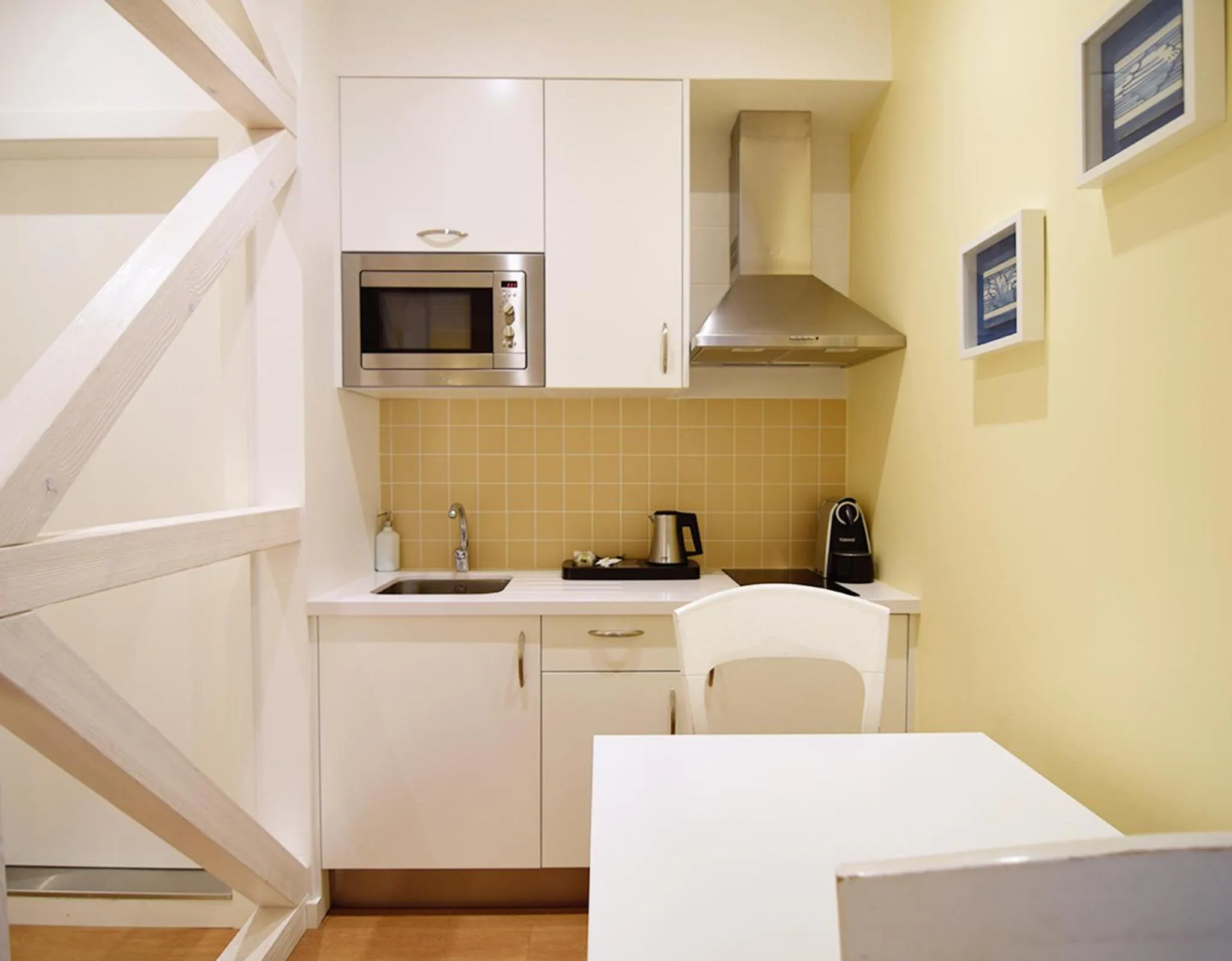 Kitchen or kitchenette in Rossio Apartments