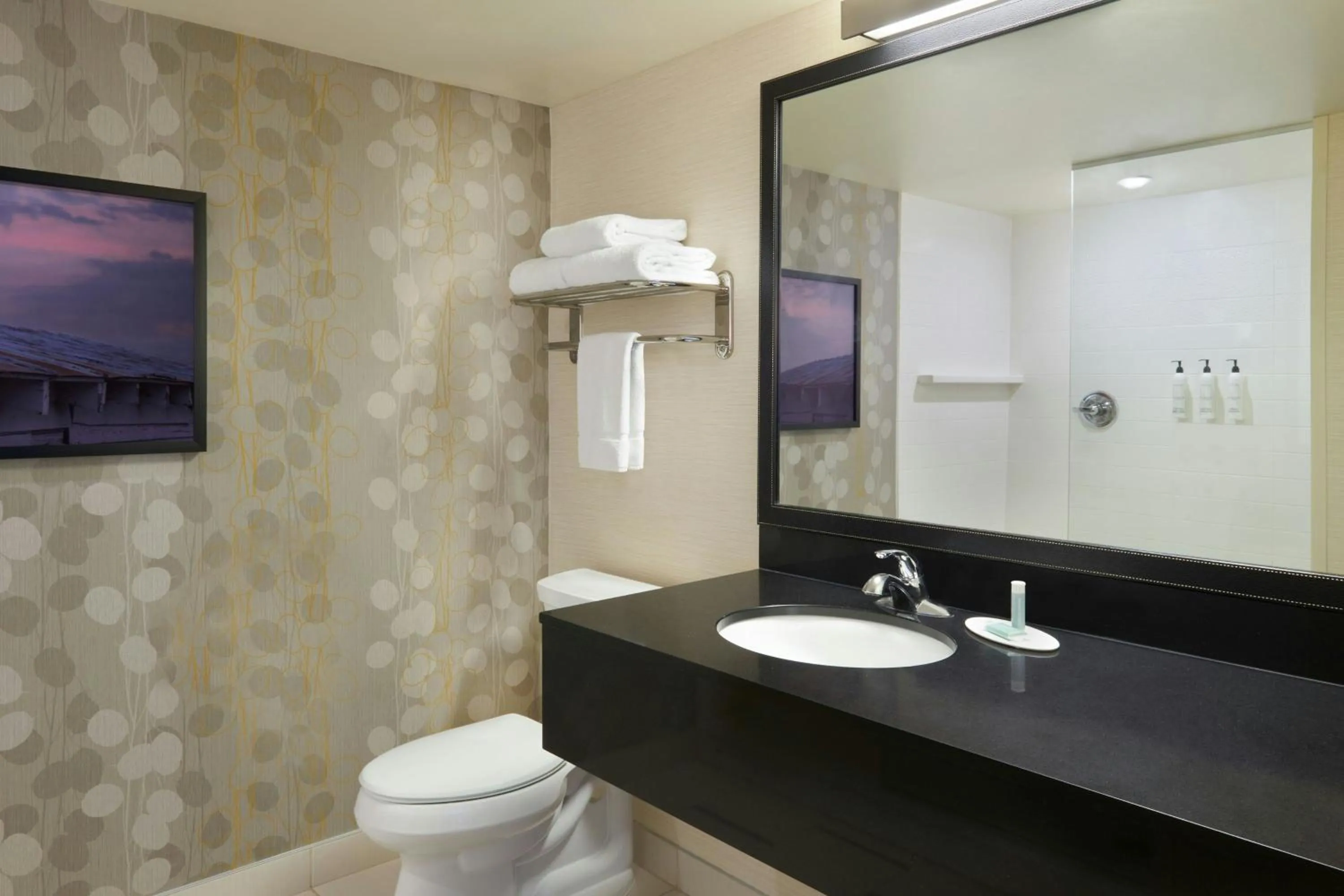 Bathroom in Fairfield Inn & Suites by Marriott Calgary Downtown