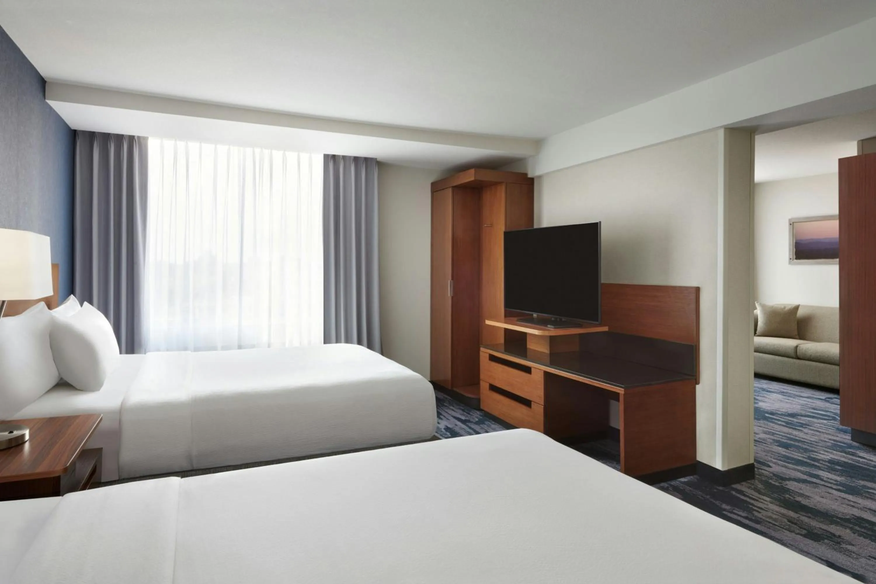 Bedroom, Bed in Fairfield Inn & Suites by Marriott Calgary Downtown