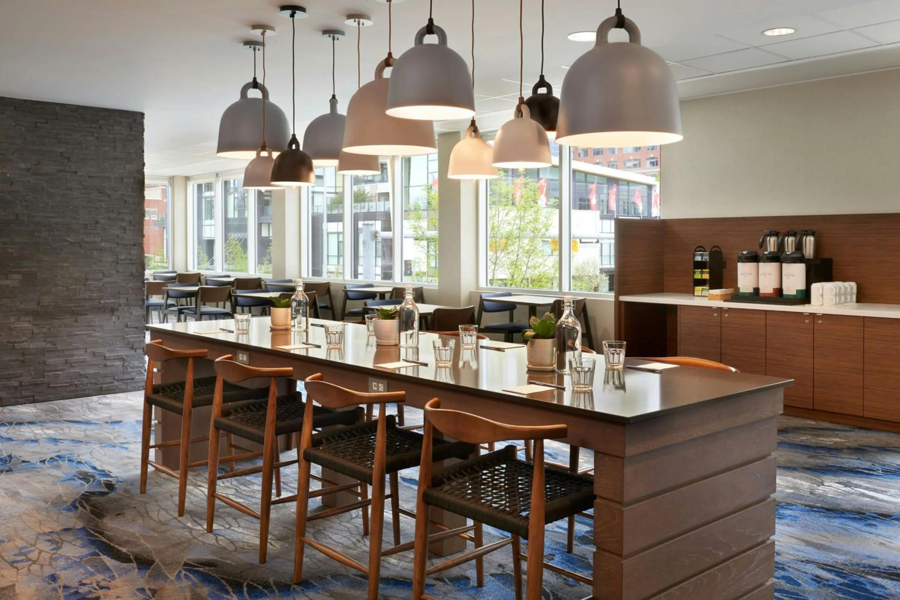 Breakfast in Fairfield Inn & Suites by Marriott Calgary Downtown