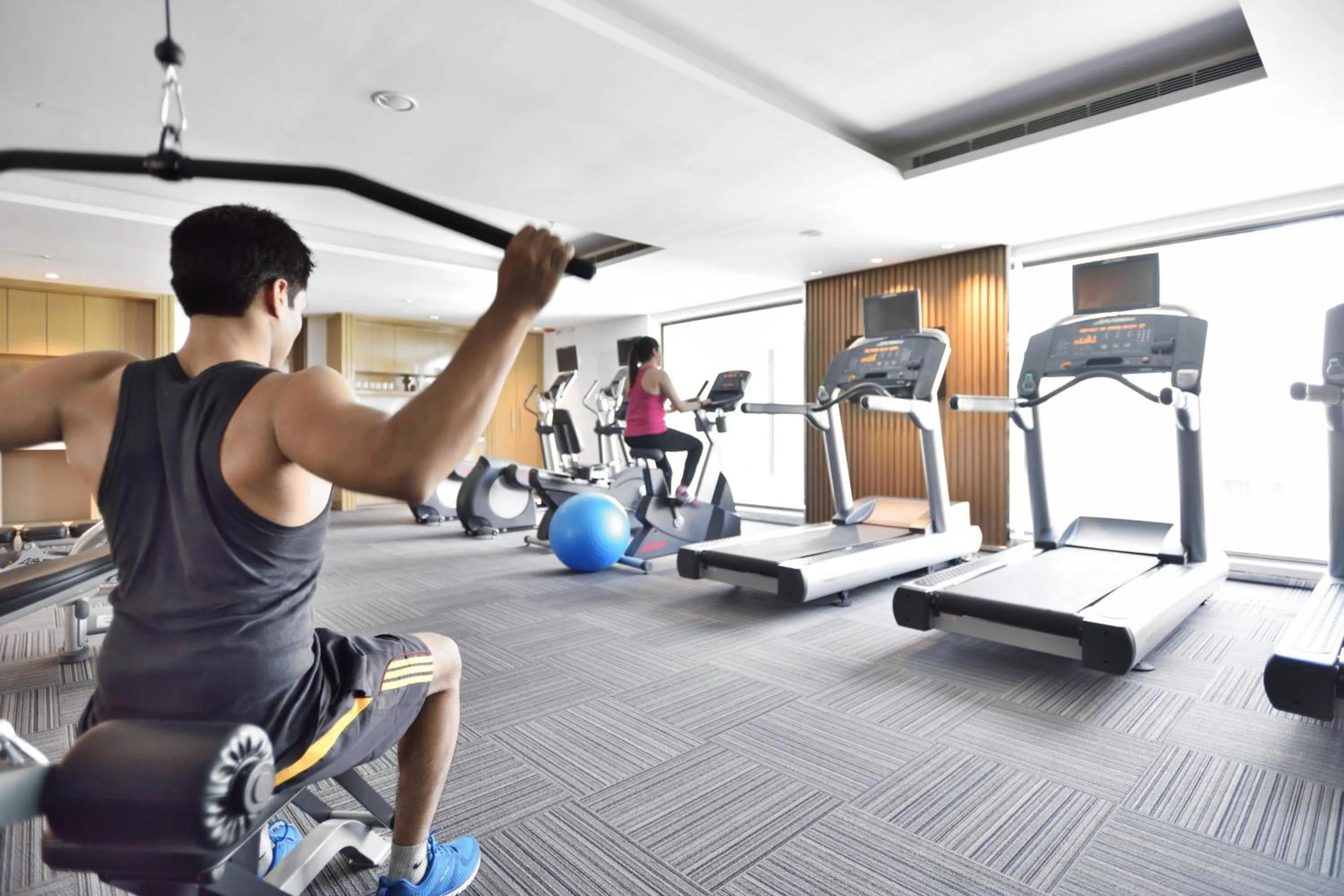 Fitness centre/facilities in Courtyard by Marriott Agra