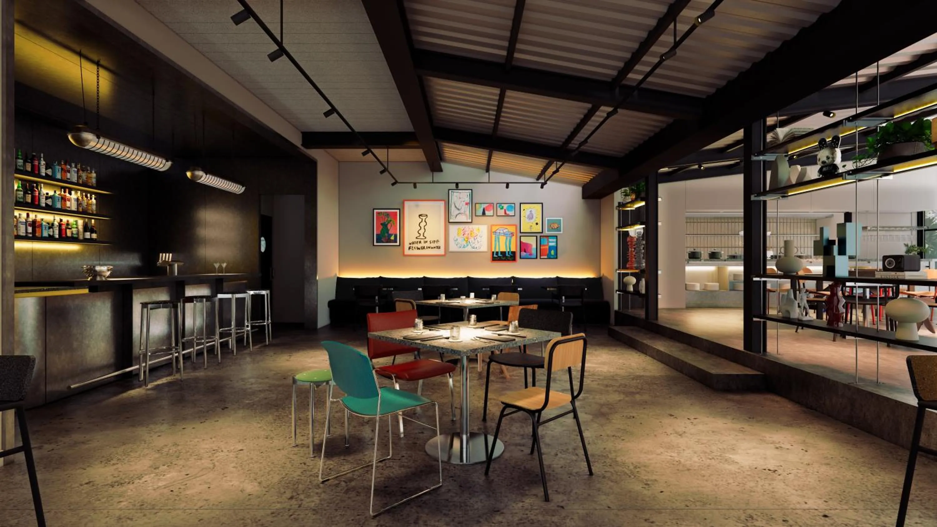 Breakfast in The StandardX, Bangkok Phra Arthit