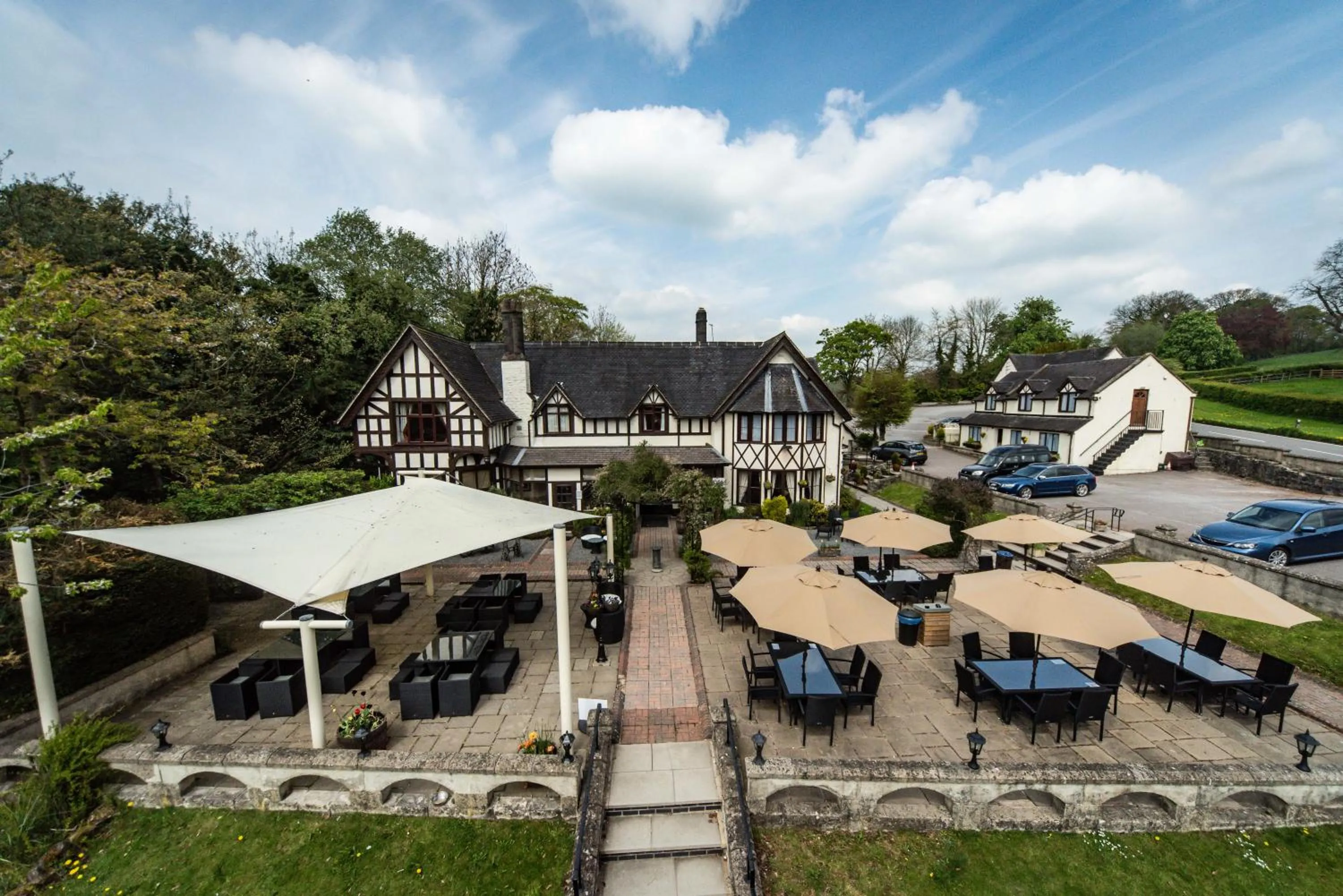 Garden in The Bentley Brook Inn