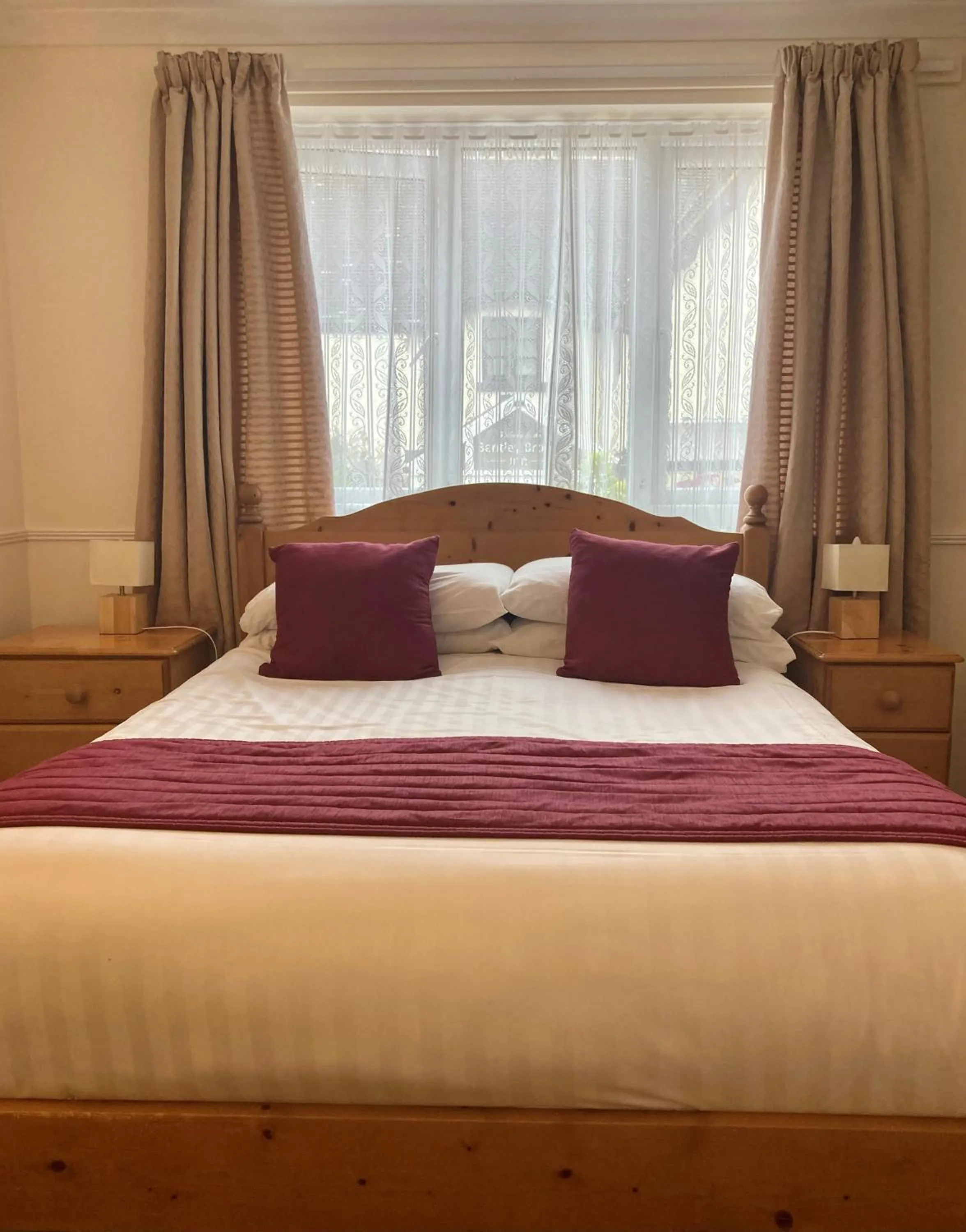 Bed in The Bentley Brook Inn