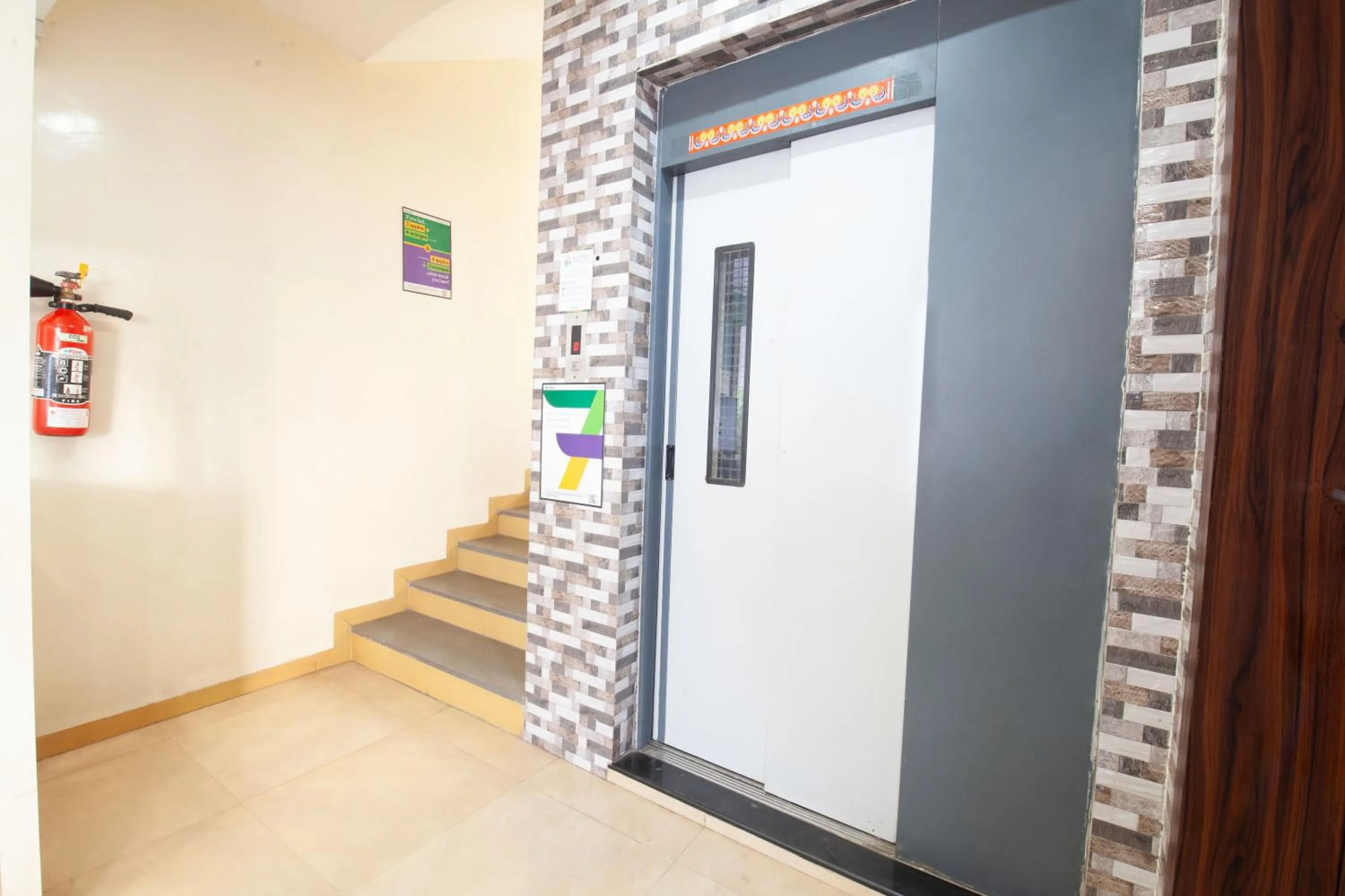 elevator in Treebo Park View Hadapsar