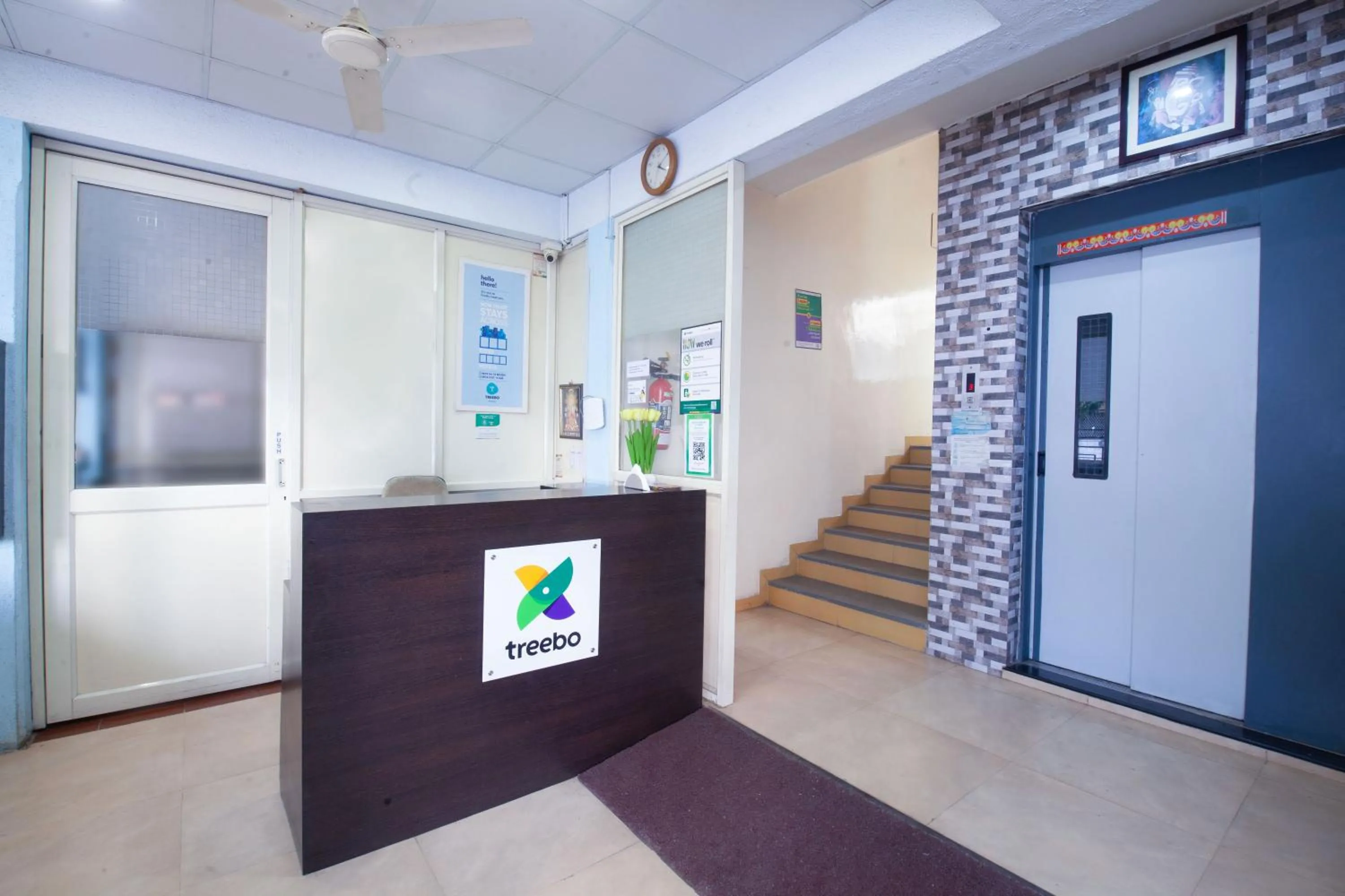 Lobby or reception in Treebo Park View Hadapsar