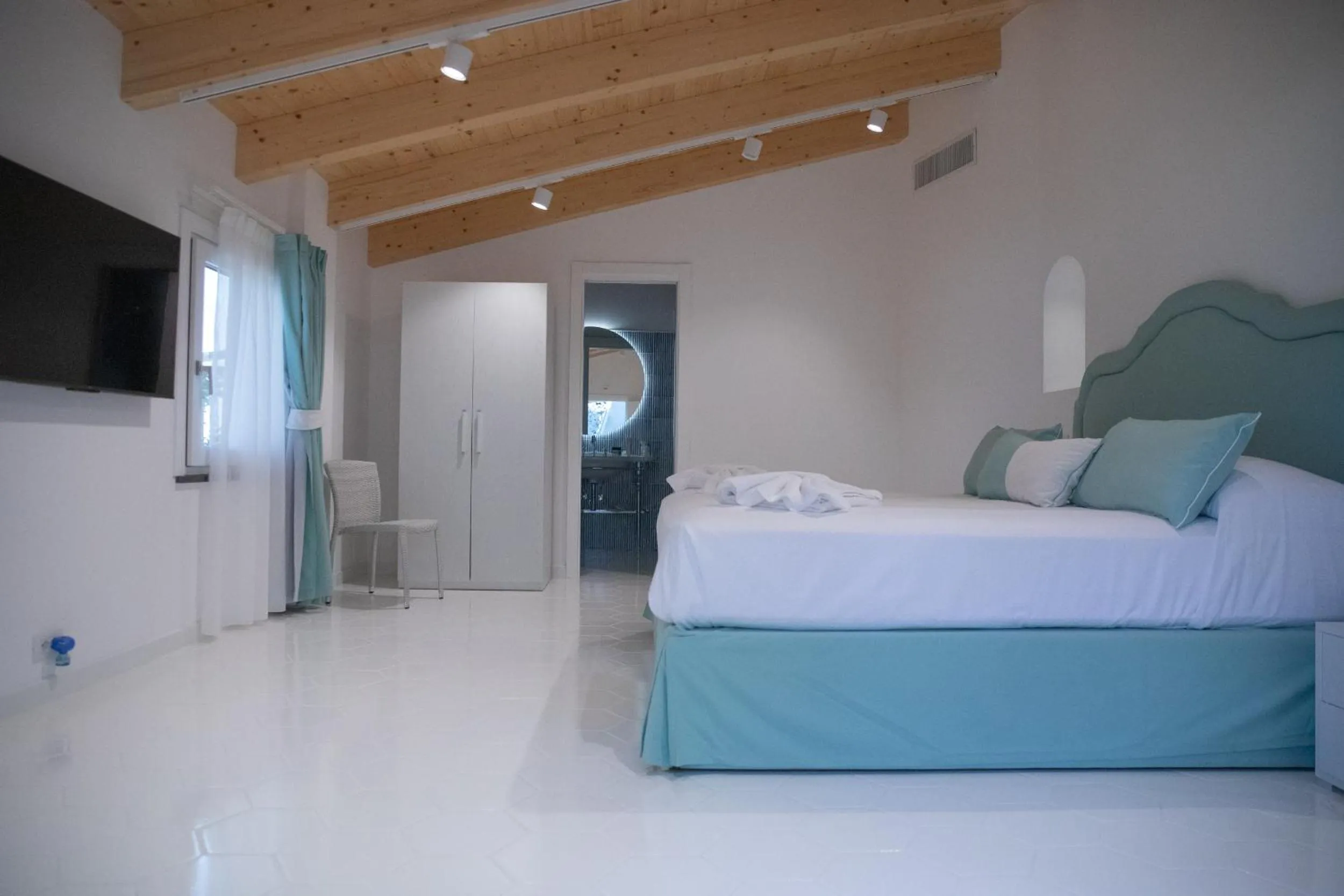 Bed in Hotel Villa Pandora