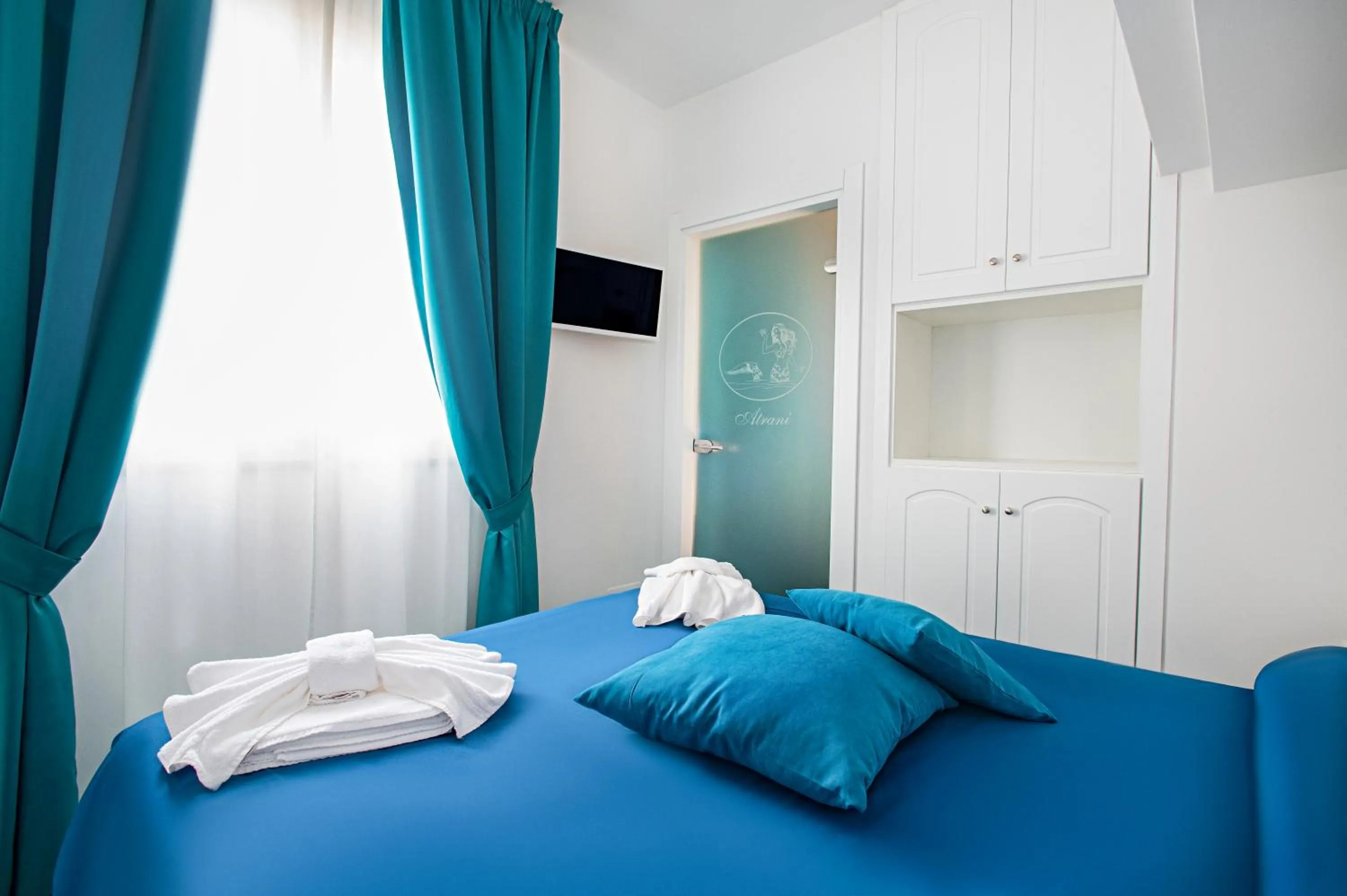 Bed in Hotel Villa Pandora