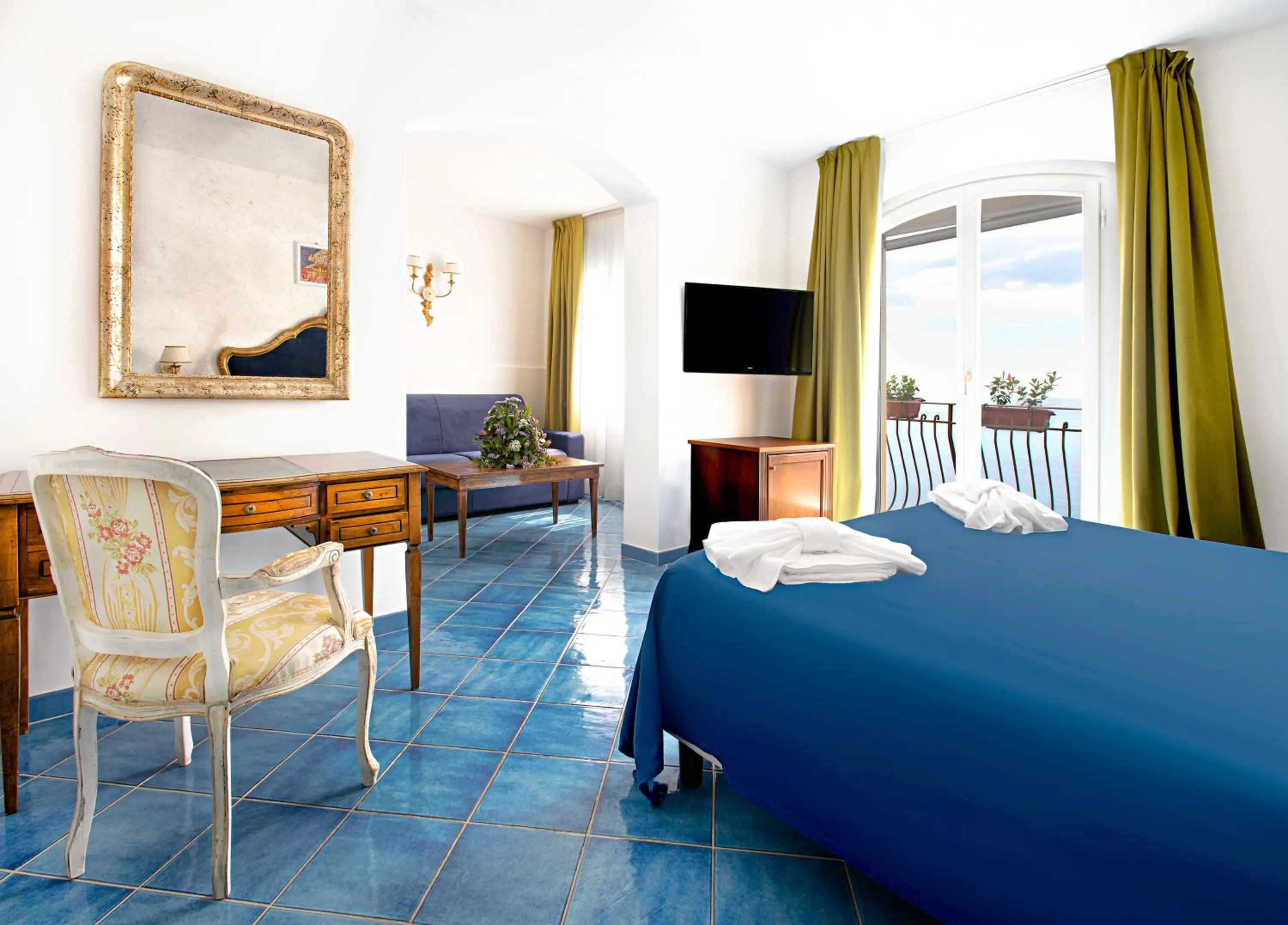 Bed in Hotel Villa Pandora