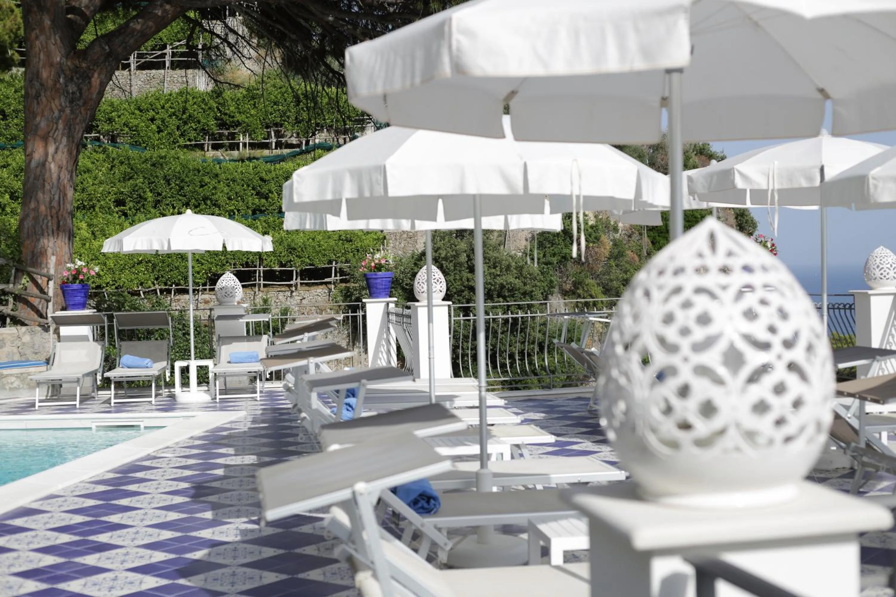 Swimming pool in Hotel Villa Pandora