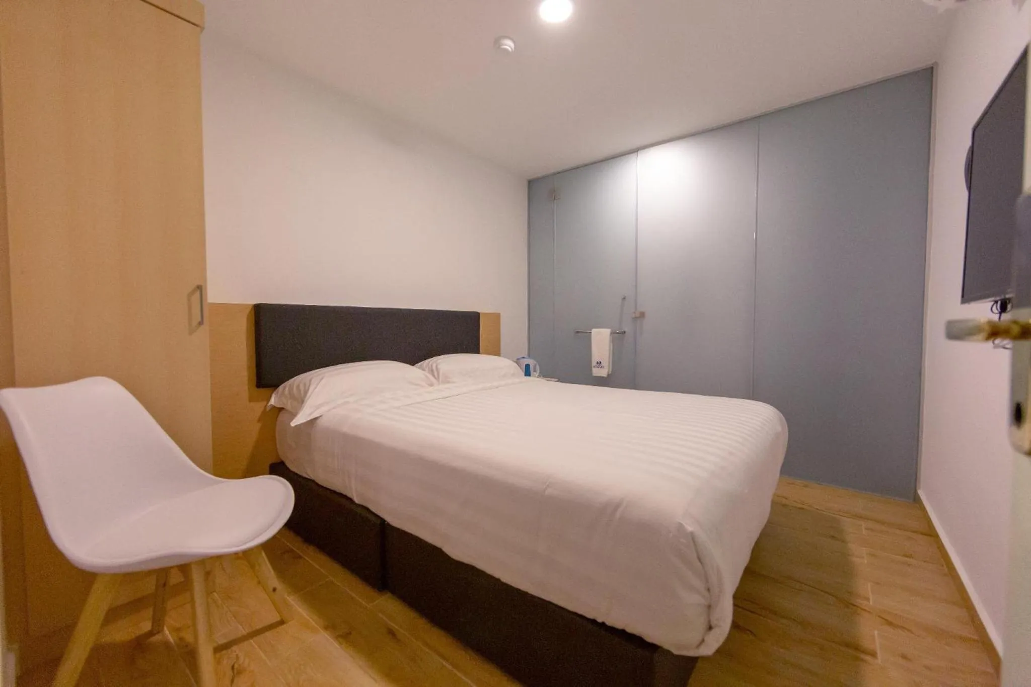 Bed in Elmark Hotel Melaka