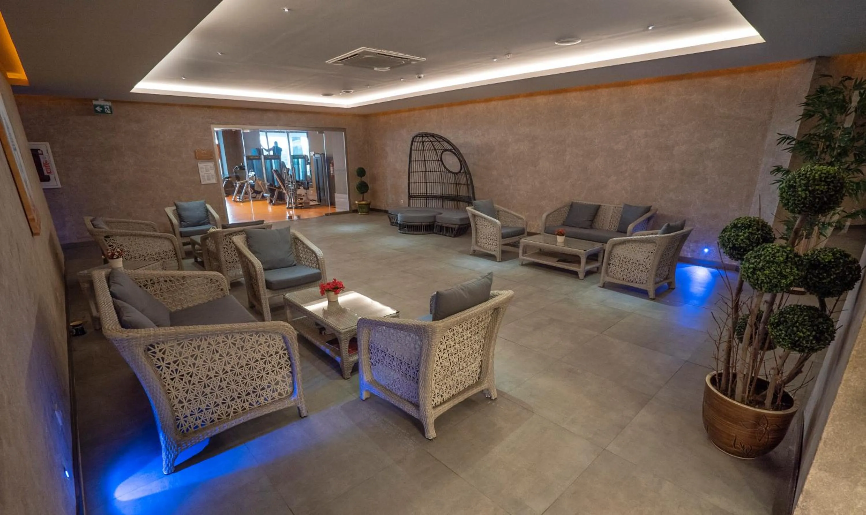 Seating area in Turunc Premium Hotel