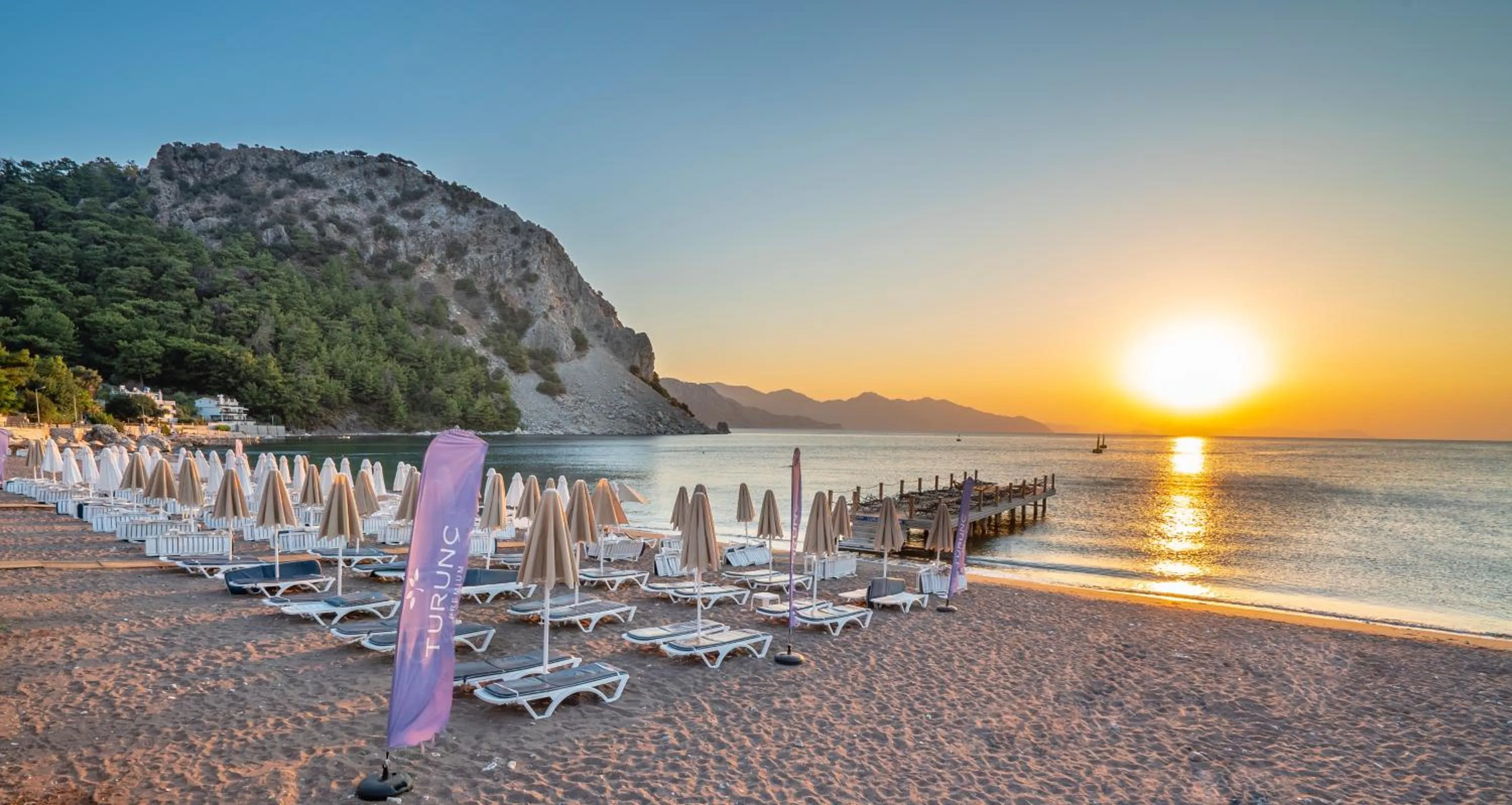 Beach in Turunc Premium Hotel