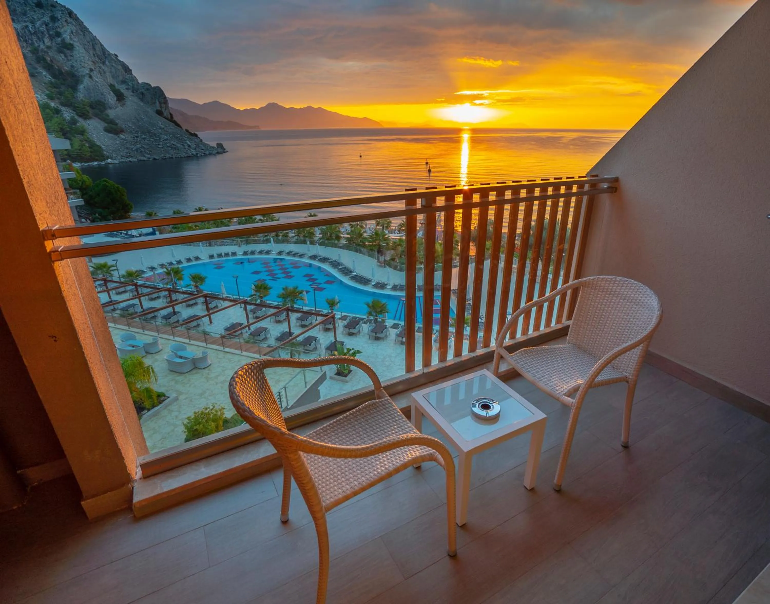 Balcony/Terrace in Turunc Premium Hotel