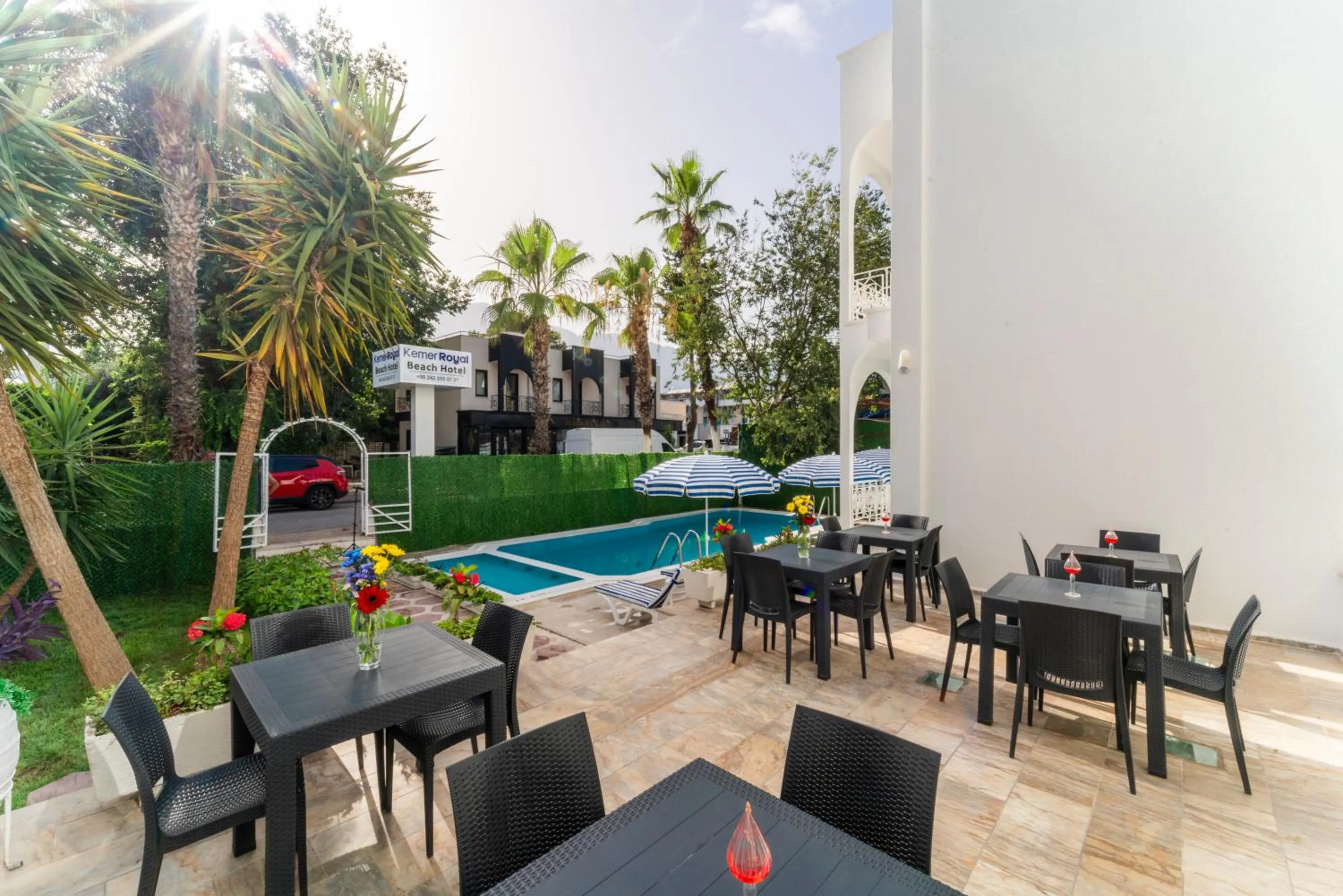 Patio in Kemer Royal Beach