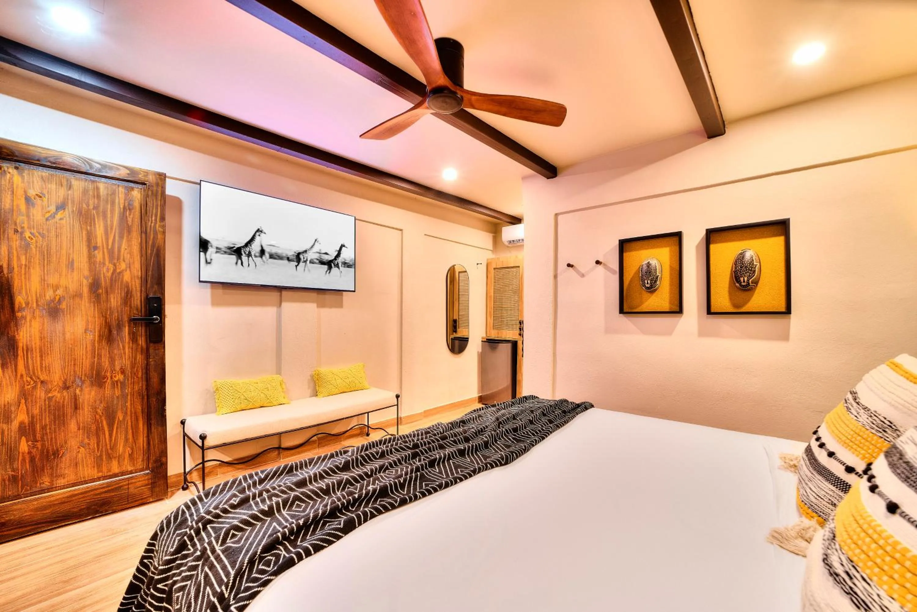 Bed in Conga Boutique Hotel