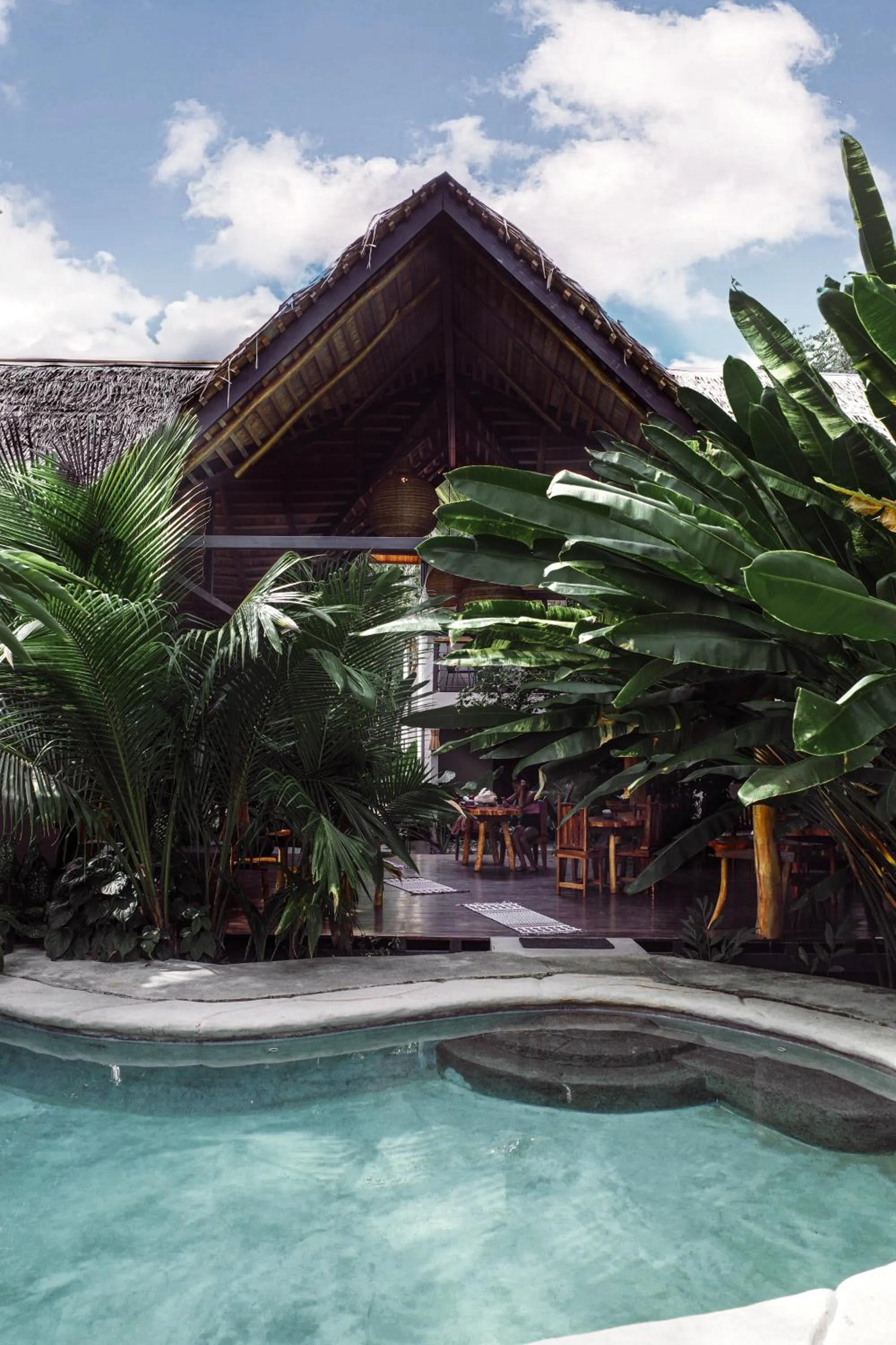 Pool view in Conga Boutique Hotel